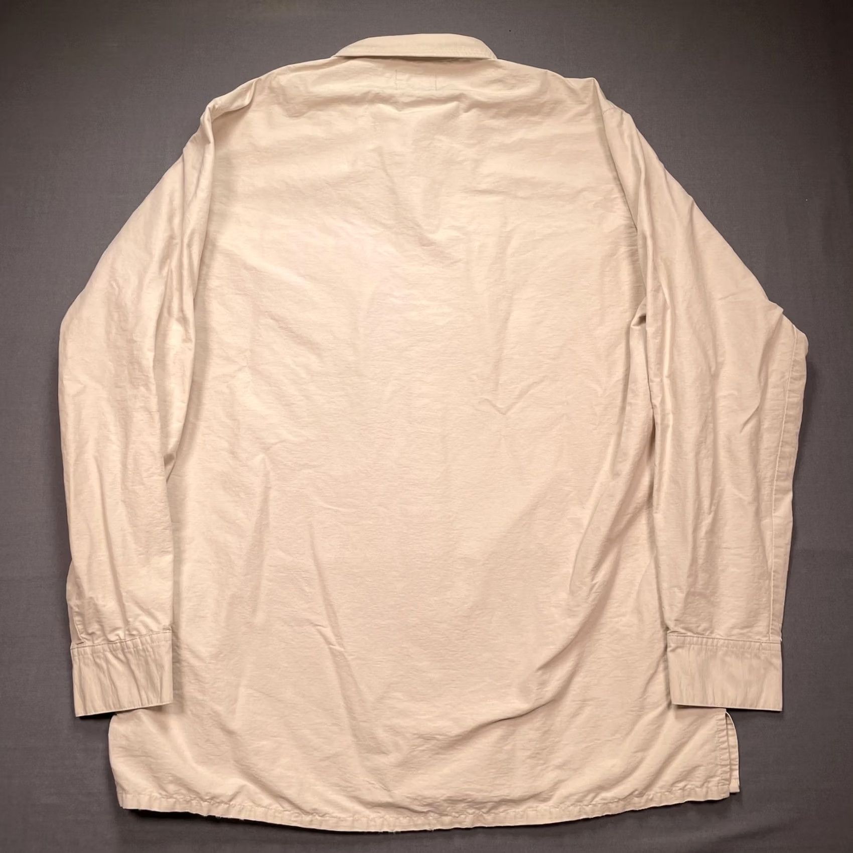 Vintage silverTab Shirt Mens Large Beige Long Sleeve Button Up Levis Utility Pockets Size US L / EU 52-54 / 3 - 6 Thumbnail