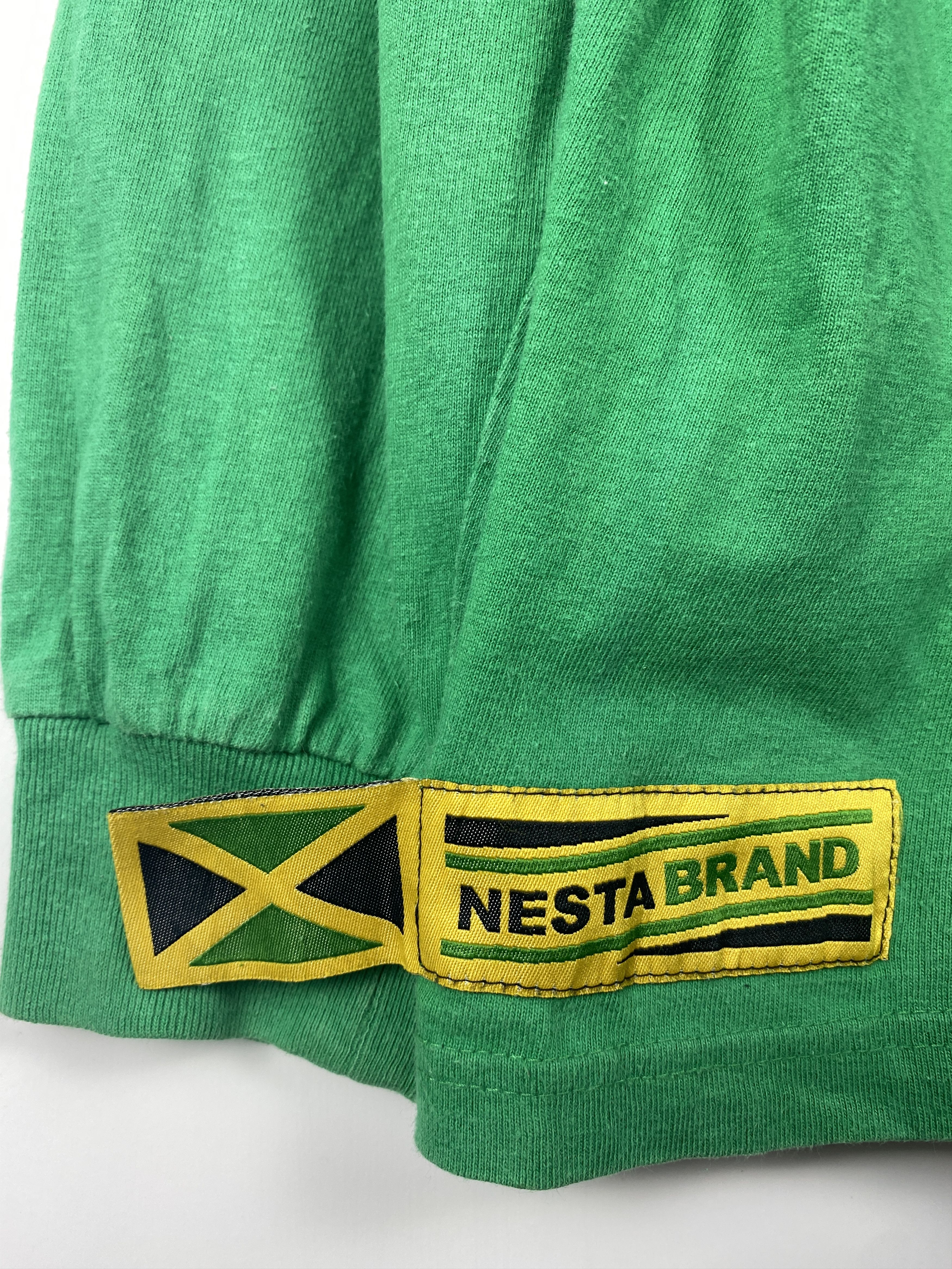 Bob Marley Vintage Nesta Brand Wicked Vibes Long Sleeve Tshirt T0002 Size US L / EU 52-54 / 3 - 7 Thumbnail