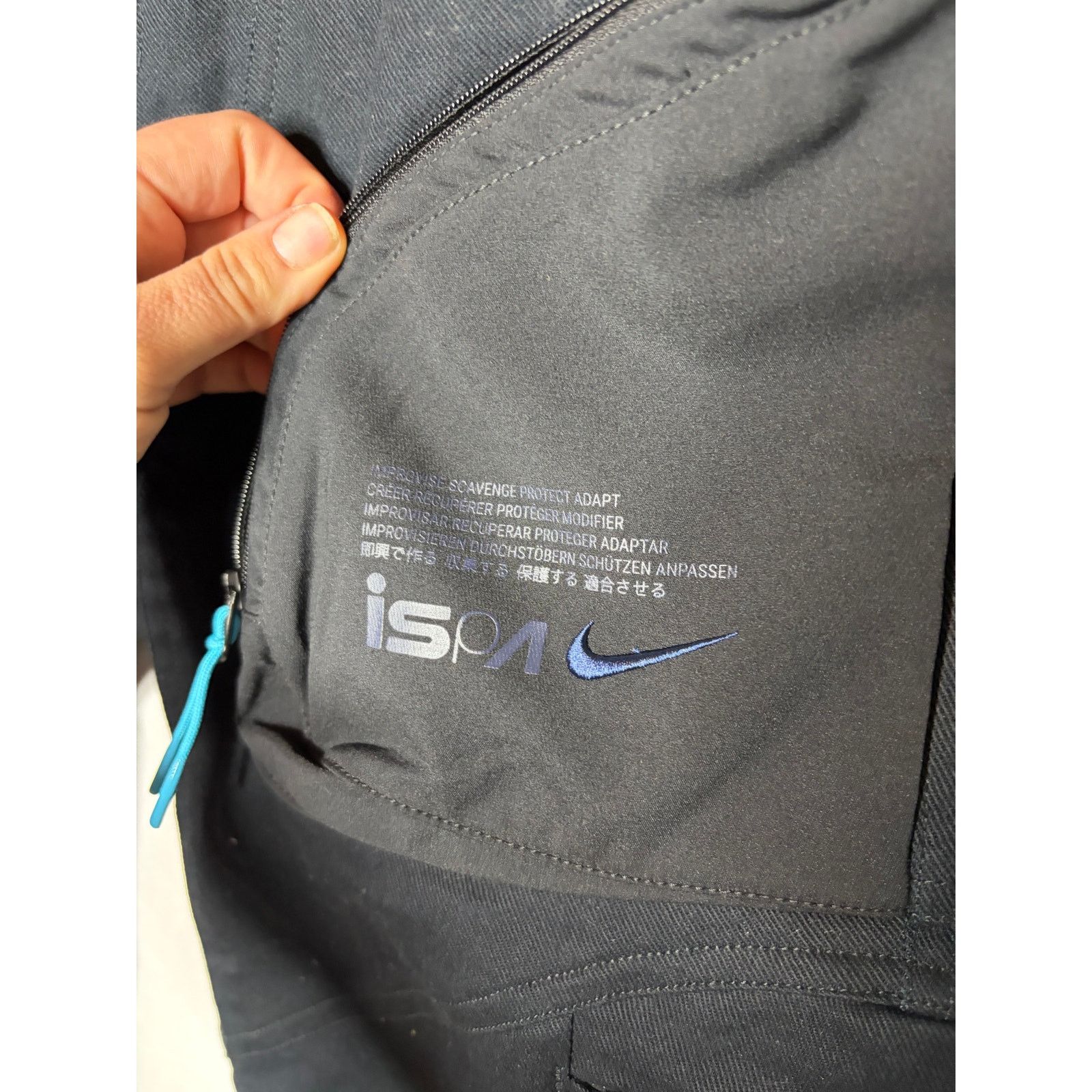 Nike Nike Men's Ispa Pants 2.0 Black / Iron Gray Sz S Size US 30 / EU 46 - 4 Thumbnail