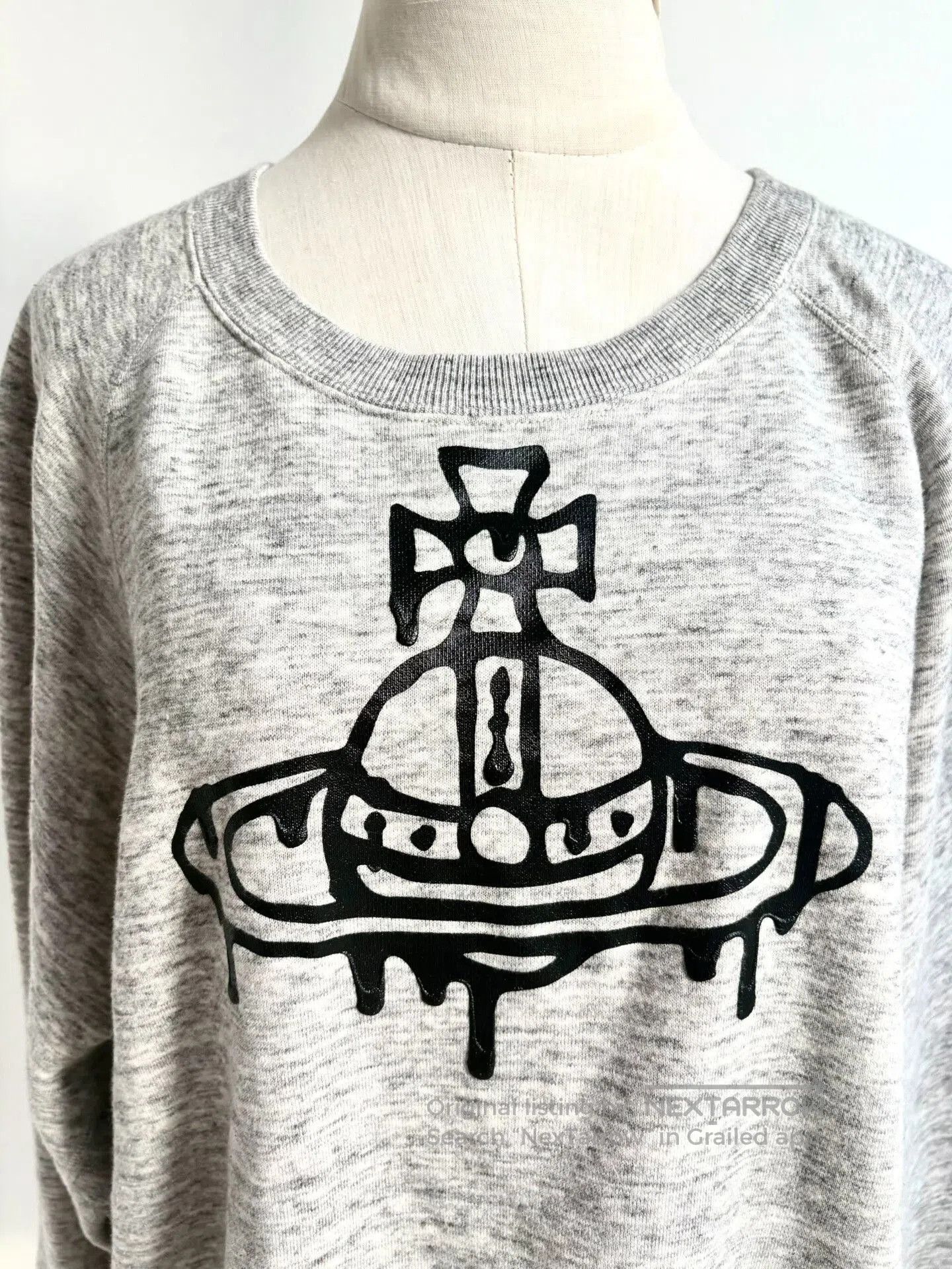 Vivienne Westwood vivienne westwood gray oversized sweatshirt. Size XXS / US 00 / IT 34 - 2 Thumbnail