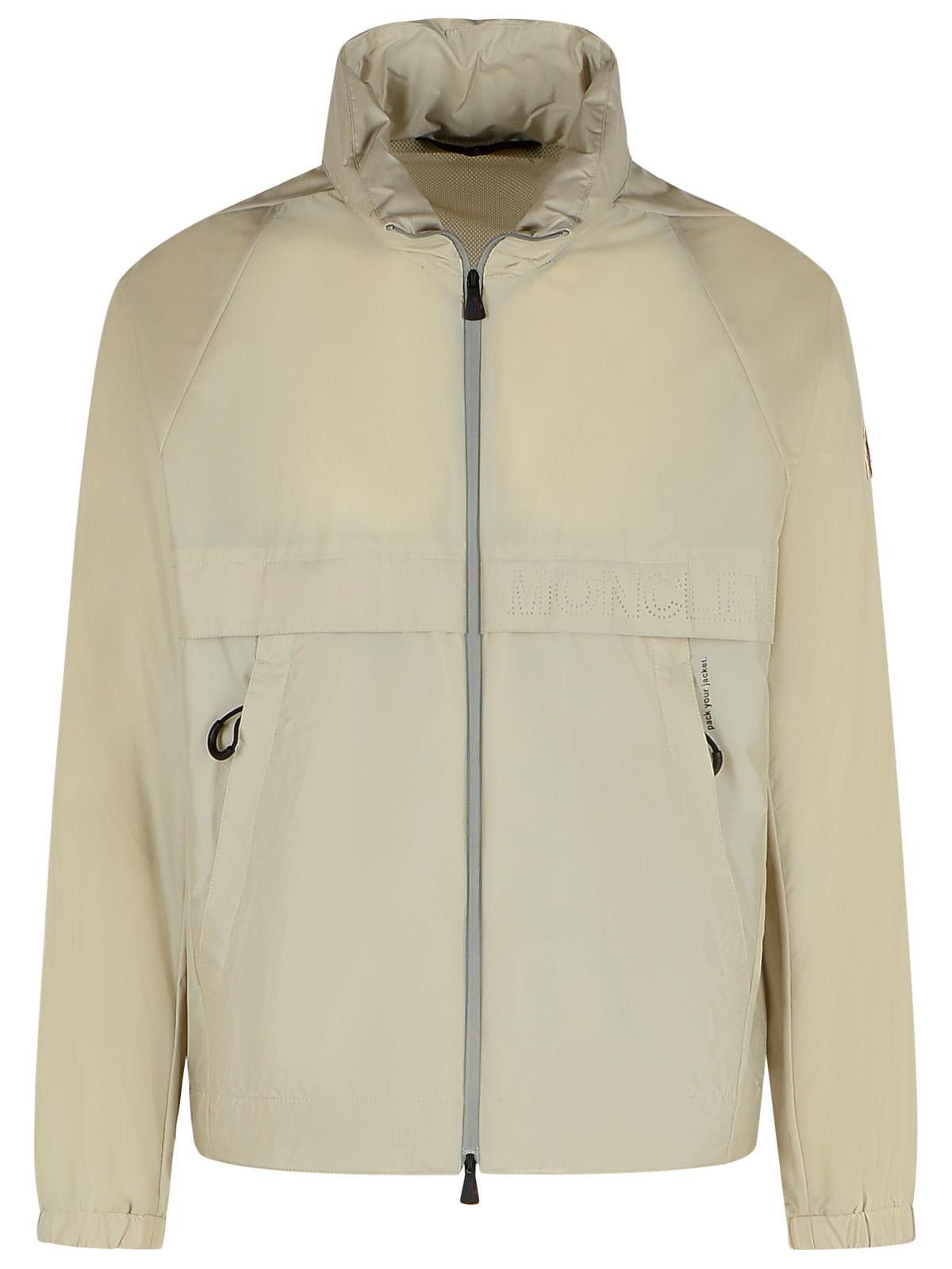 Moncler Grenoble MONCLER GRENOBLE 'Negara' Cream Nylon Jacket Size US XXL / EU 58 / 5 - 1 Thumbnail