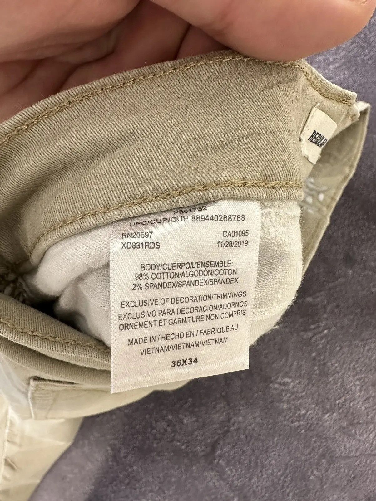 Dickies × Vintage Vintage Dickies Y2K Cream American Hype Pants Jeans Size US 36 / EU 52 - 11 Thumbnail
