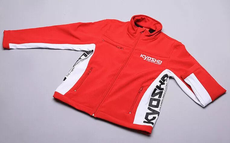 Vintage Vintage 90s Racing Team Softshell Kyosho Motorsport Jacket Size US S / EU 44-46 / 1 - 1 Thumbnail