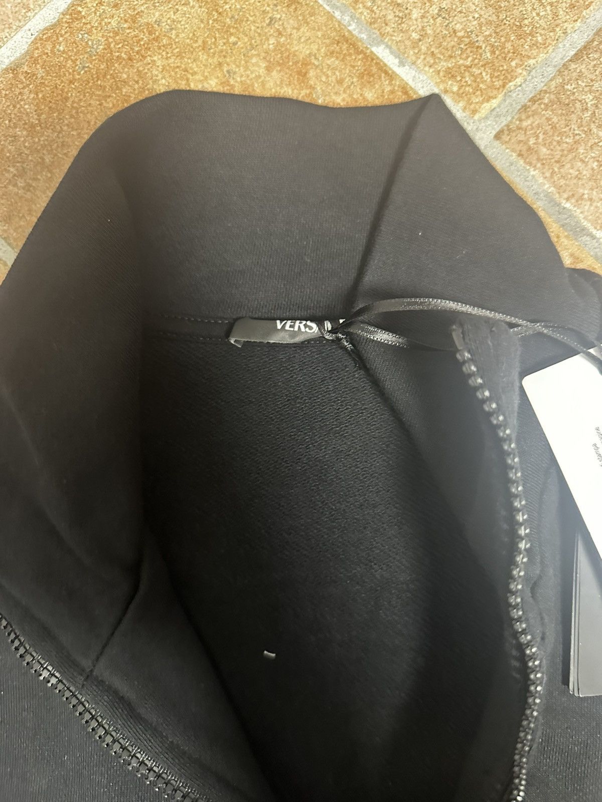 Versace Versace Black Zip Sweatshirt Size US XXL / EU 58 / 5 - 4 Thumbnail