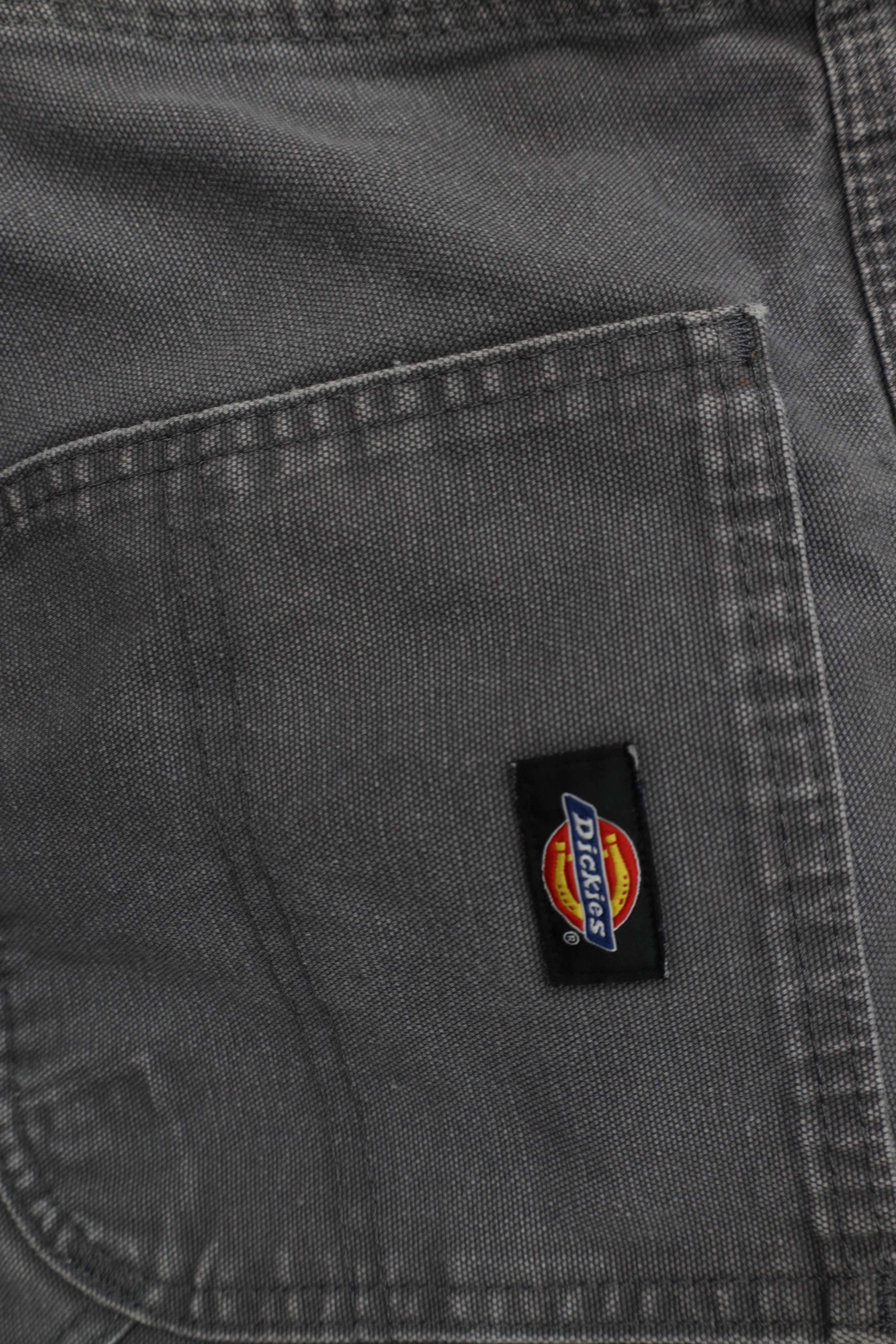 Dickies Vintage Dickies Canvas Wide Leg Dungaree Pants Gray Size US 36 / EU 52 - 14 Thumbnail