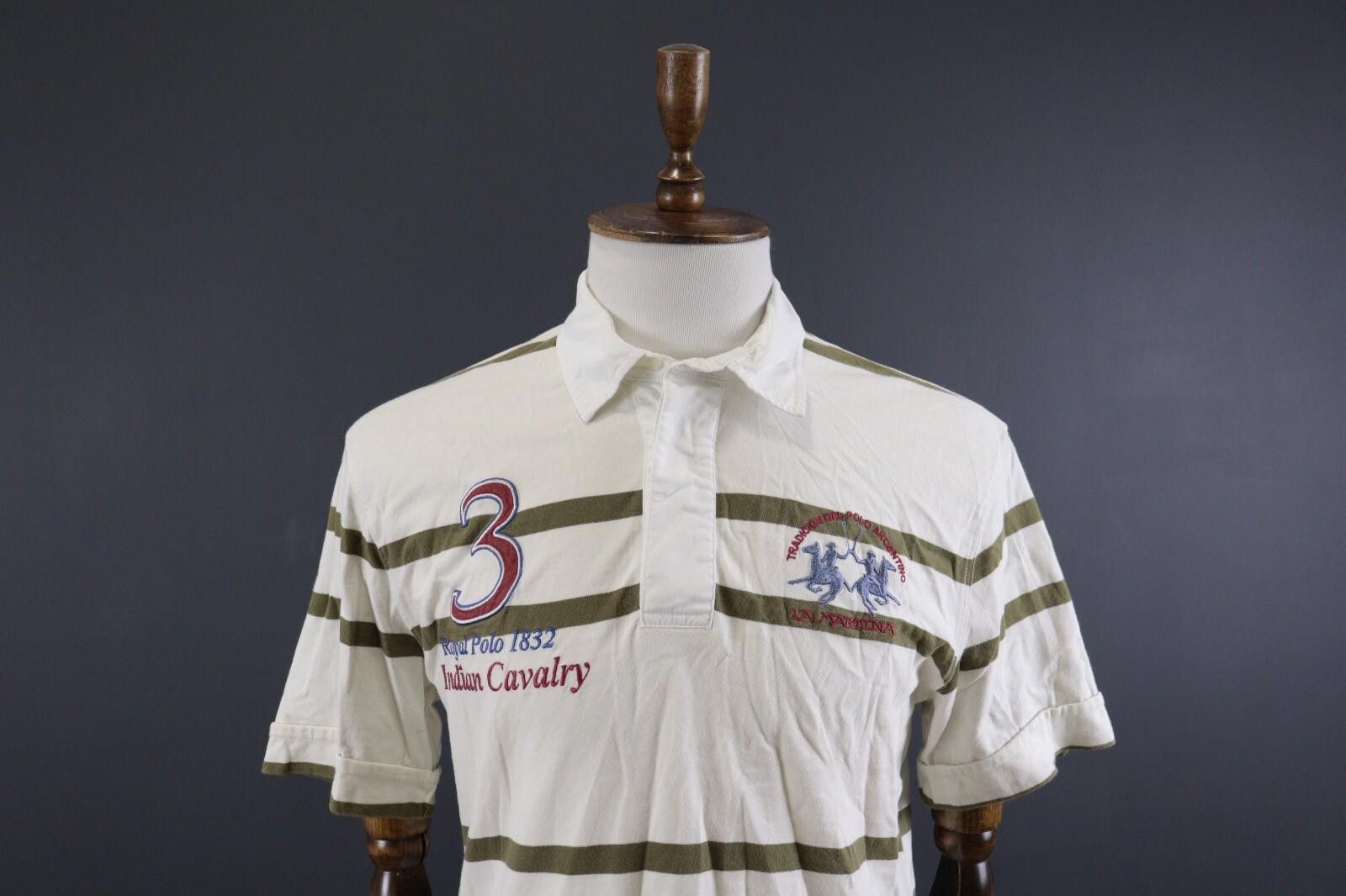 La Martina La Martina Jodhpur Royal Polo Indian Polo Shirt Size L Size US L / EU 52-54 / 3 - 2 Thumbnail