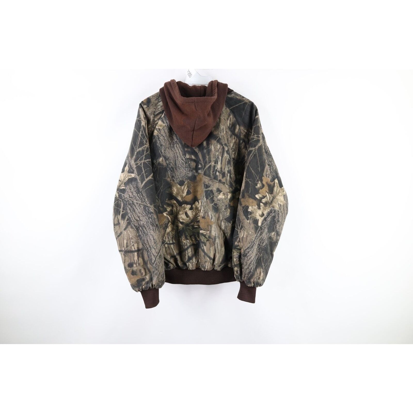 Cabelas × Vintage Vintage Cabelas Mens Size Small Quilt Lined Hooded Mossy Oak Size US S / EU 44-46 / 1 - 5 Thumbnail