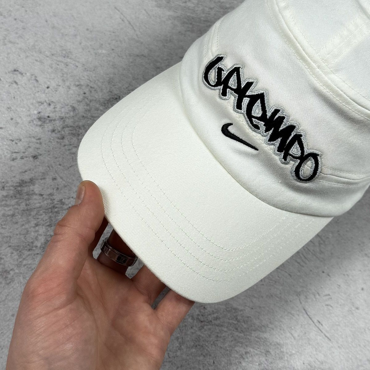 Nike Deadstock Nike Uptempo Vintage Cap Size ONE SIZE - 2 Thumbnail