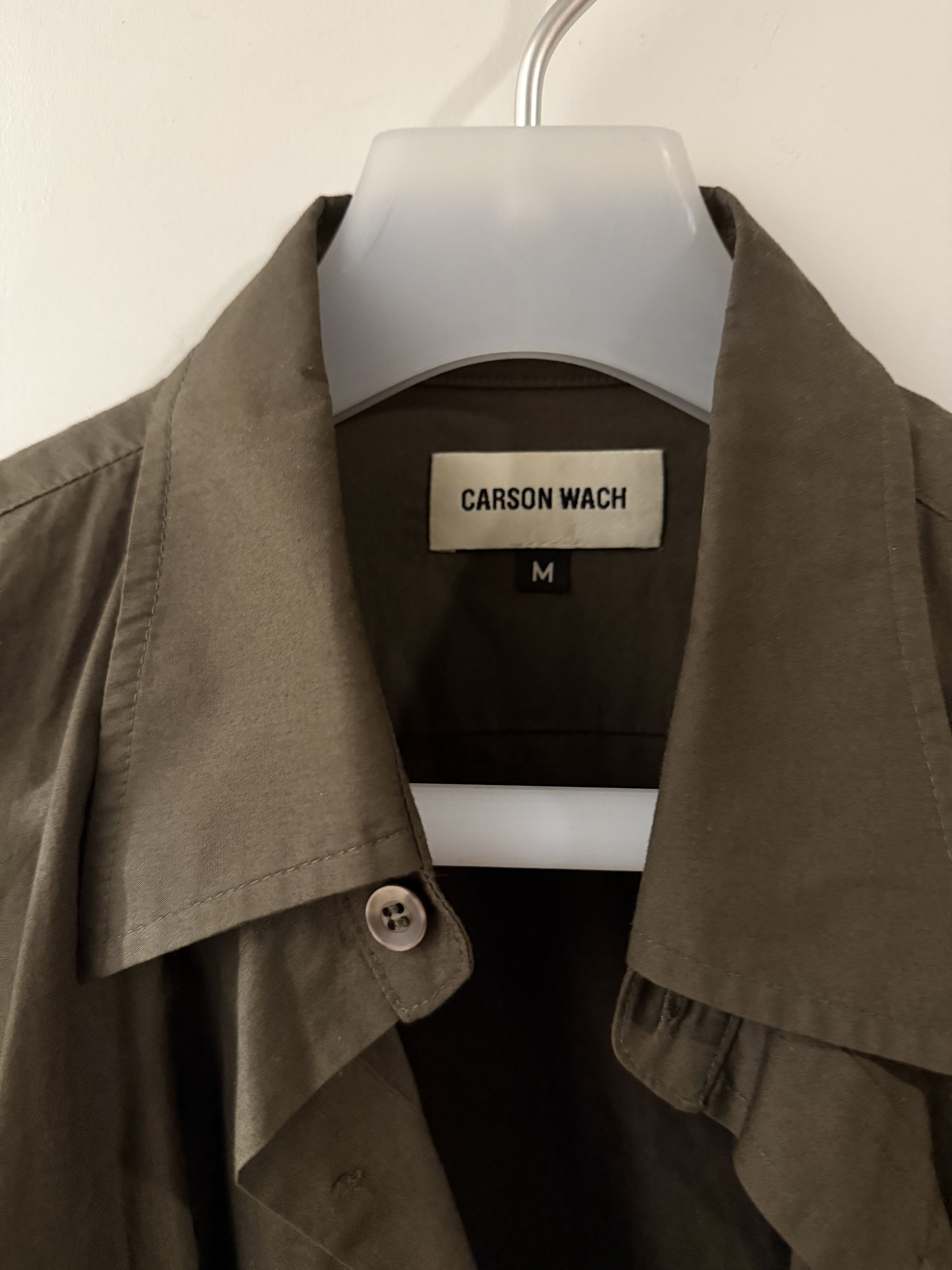 CARSON WACH Carson Wach Cropped Olive Green Button-Up Size US M / EU 48-50 / 2 - 4 Thumbnail