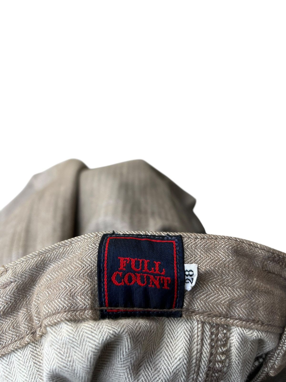 Full Count & Co. Vintage Full Count Japan Dirty Mud Stains HBT Trouser Pant Size US 28 / EU 44 - 21 Thumbnail