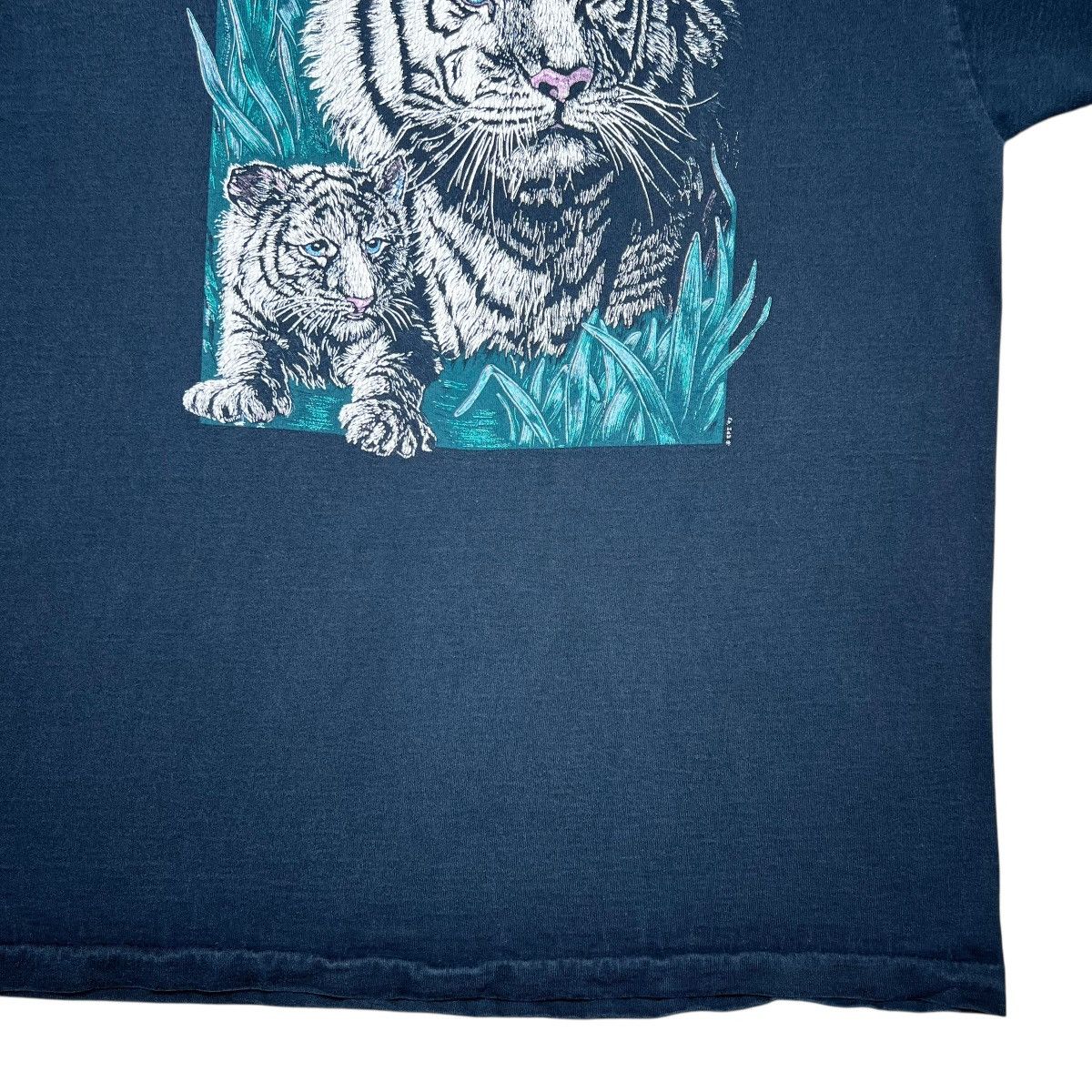 Other Vintage 1993 White Tiger Wild Life Nature Animal Graphic Tee Size US L / EU 52-54 / 3 - 6 Thumbnail