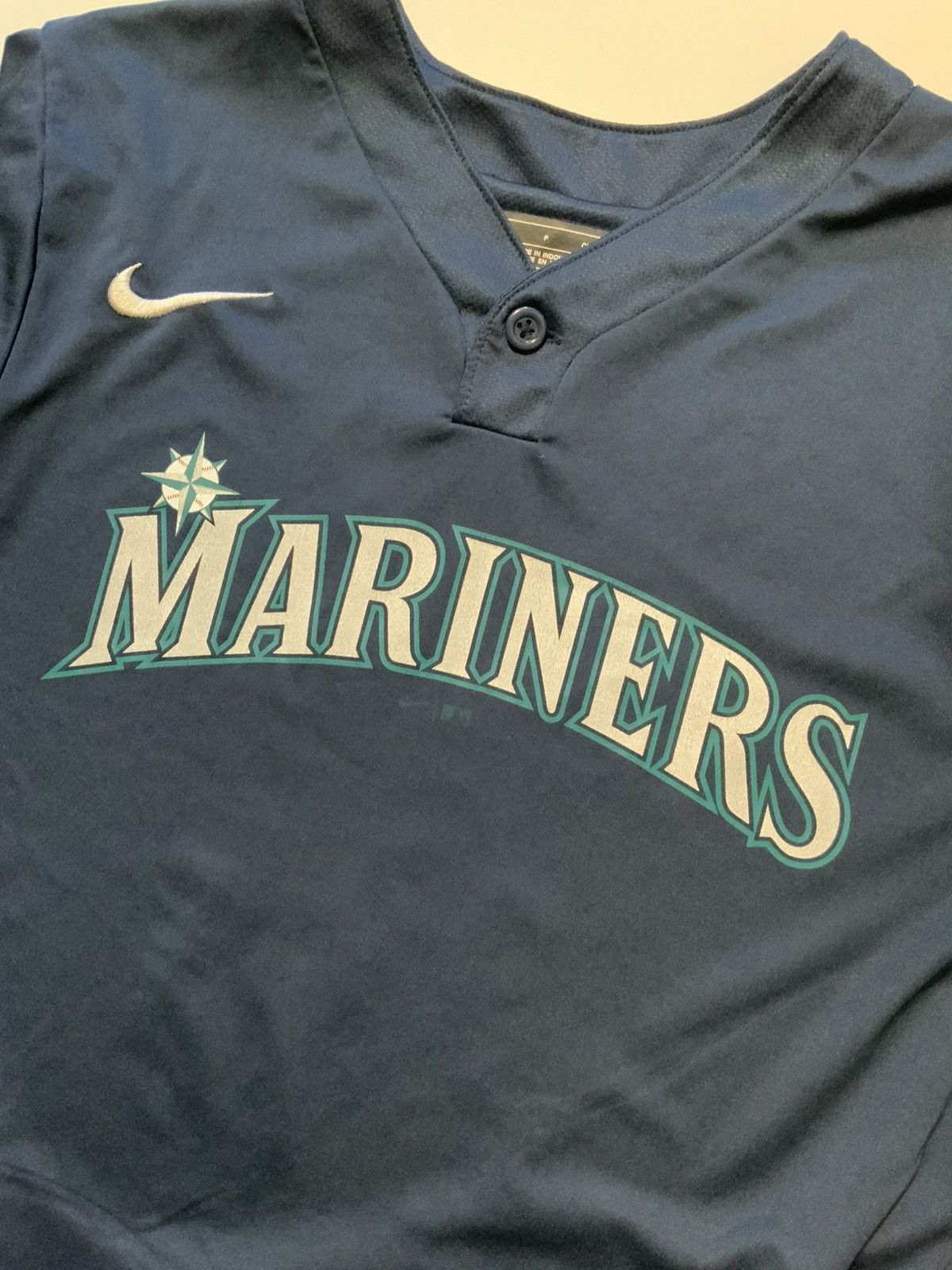 Nike Nike MLB Seattle Mariners Baseball S/S Shirt Jersey Size US S / EU 44-46 / 1 - 7 Thumbnail