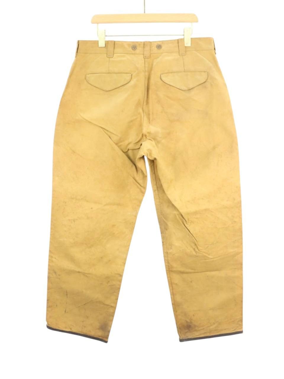Filson × Vintage Vintage C.C. Filson Single Tin Cloth Hunting Trouser Pants Size US 36 / EU 52 - 2 Thumbnail