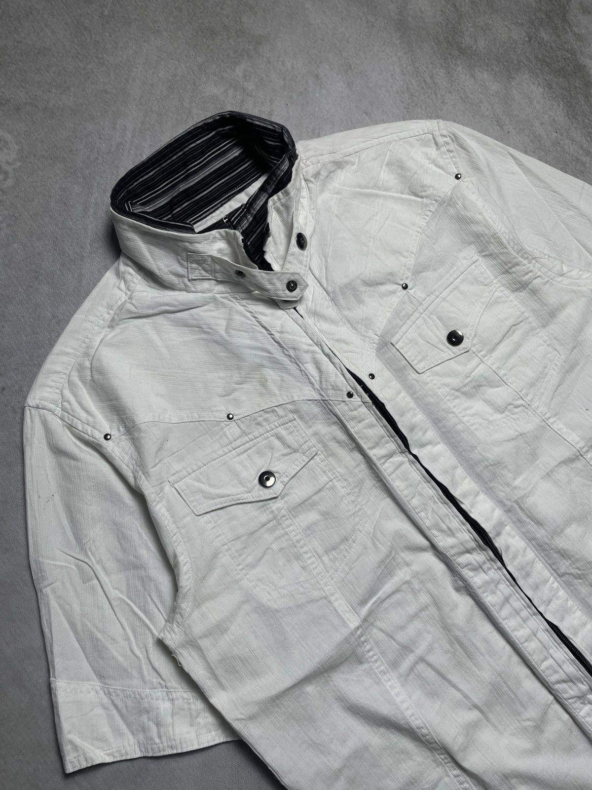If Six Was Nine Crate Barefoot Vkei Style Double Inner Riders Shirt Size US L / EU 52-54 / 3 - 14 Thumbnail