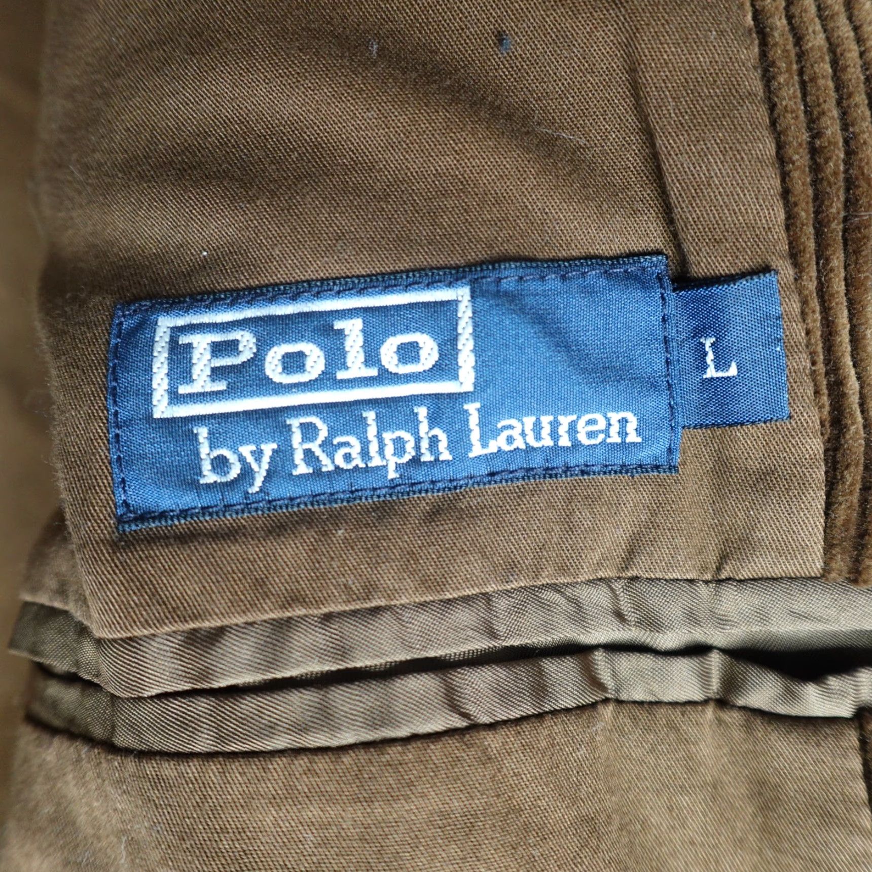 Polo Ralph Lauren VINTAGE Polo Ralph Lauren Sport Coat Large Brown Corduroy Size US L / EU 52-54 / 3 - 6 Thumbnail