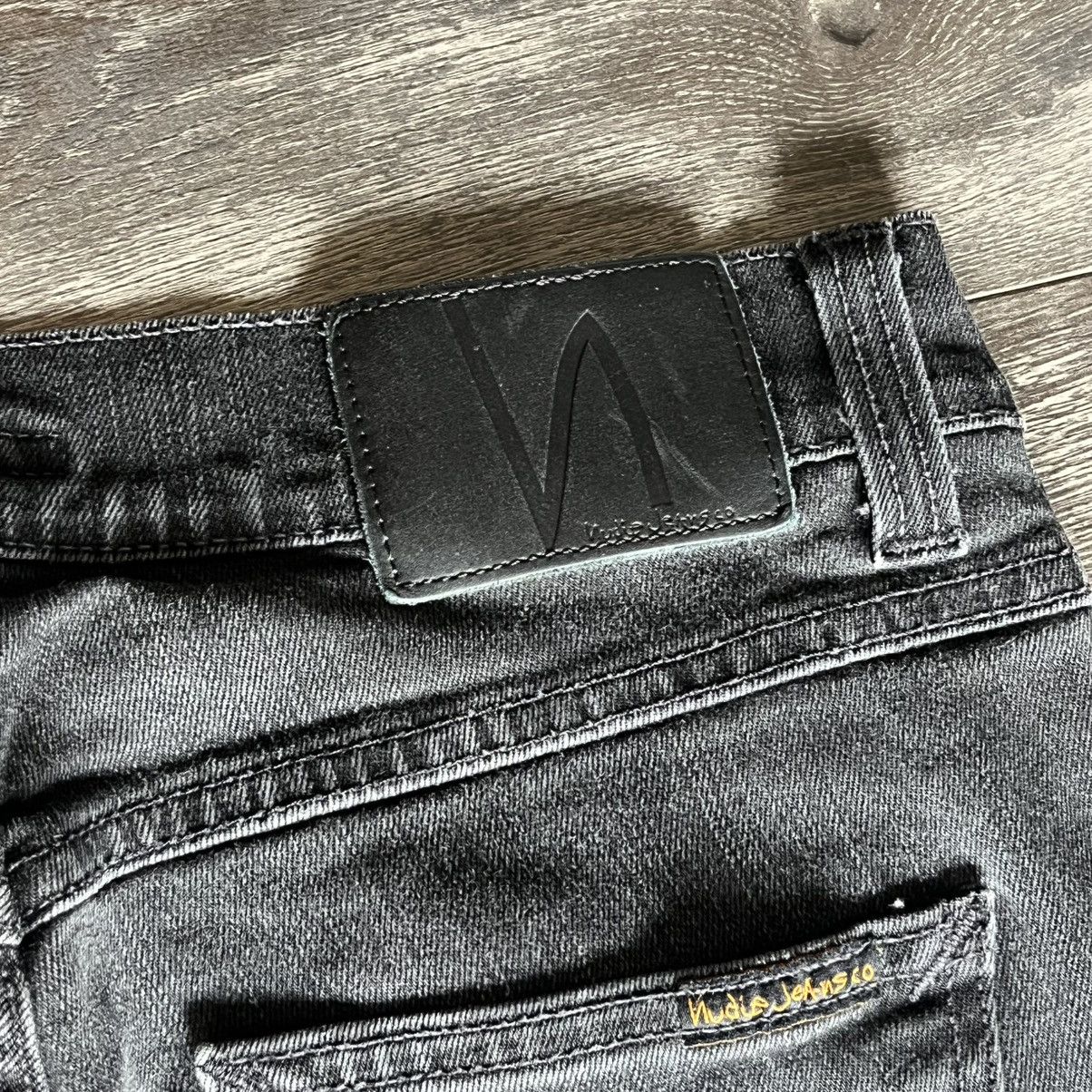 Nudie Jeans Nudie Jeans Lean Dean Dry Cold Black Denim 30x34 Skinny Fit Size US 30 / EU 46 - 5 Thumbnail