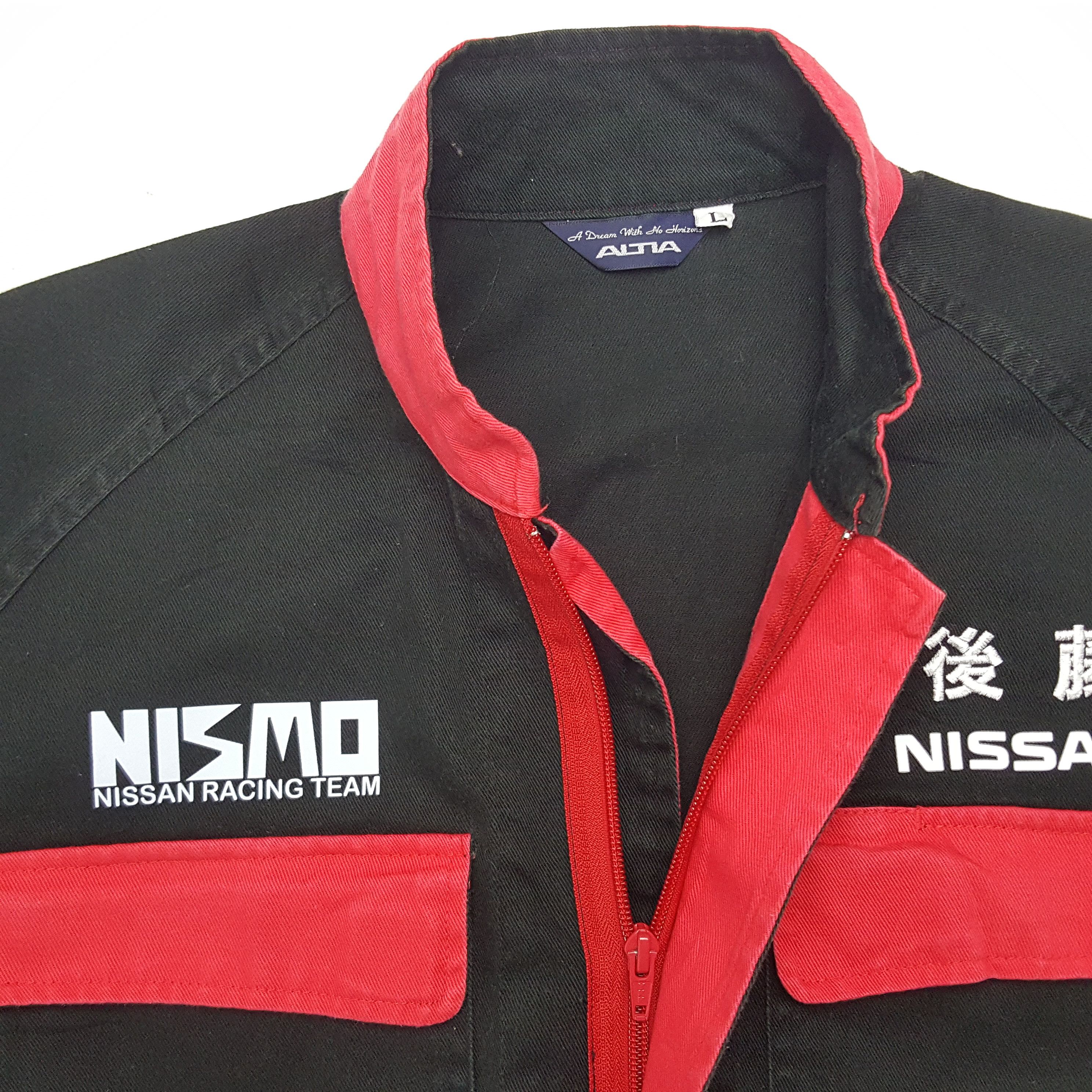 Japanese Brand × Vintage Vintage Nismo Nissan Japanese Racing Team Coverall Jacket Size US M / EU 48-50 / 2 - 9 Thumbnail