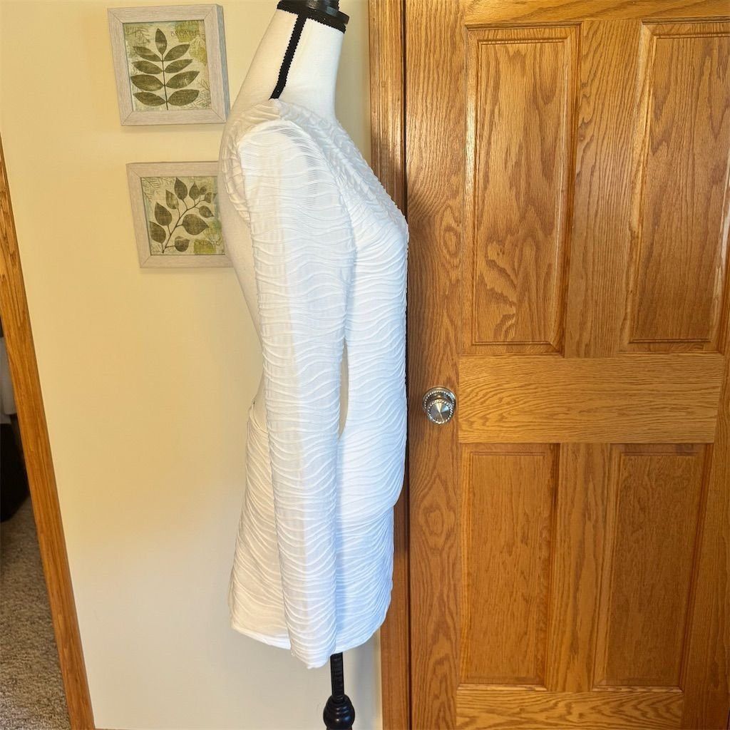 PRINCESS POLLY NWT Princess Polly White Long Sleeve Backless Ignite Mini D Size M / US 6-8 / IT 42-44 - 3 Thumbnail