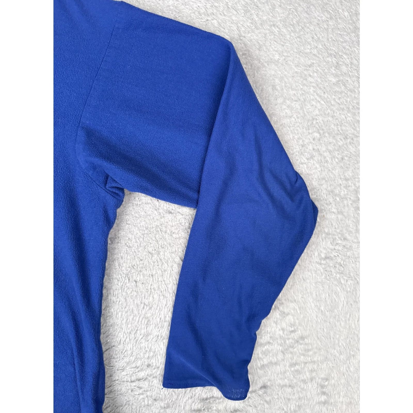 Marmot Marmot Womens Medium Blue Fleece Pullover 1/4 Zip Chest Pocket Outdoor Hiking Size M / US 6-8 / IT 42-44 - 2 Thumbnail