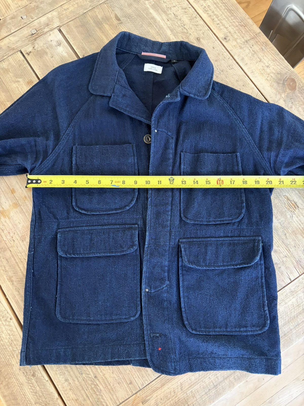 Apolis Apolis Indigo Wool Chore Coat Size US M / EU 48-50 / 2 - 5 Thumbnail