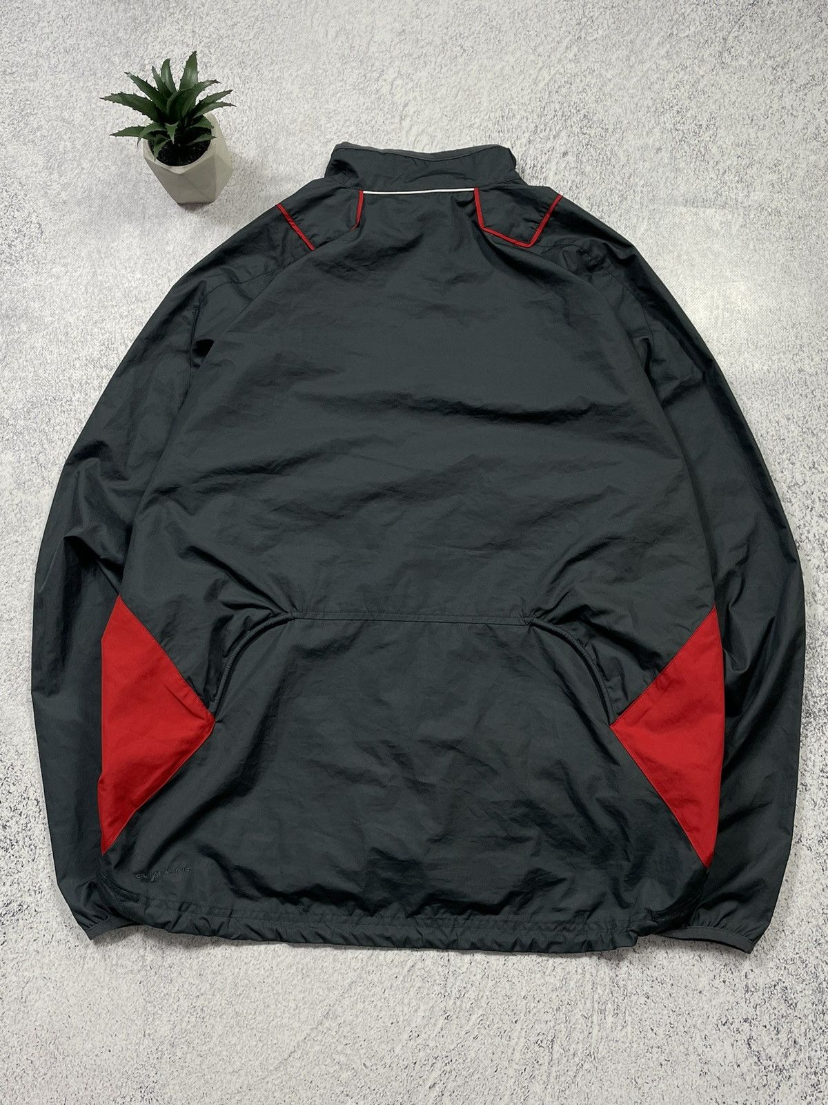 Nike × Vintage Vintage Nike Nylon Drill Y2K Training Jacket Size US XL / EU 56 / 4 - 11 Thumbnail