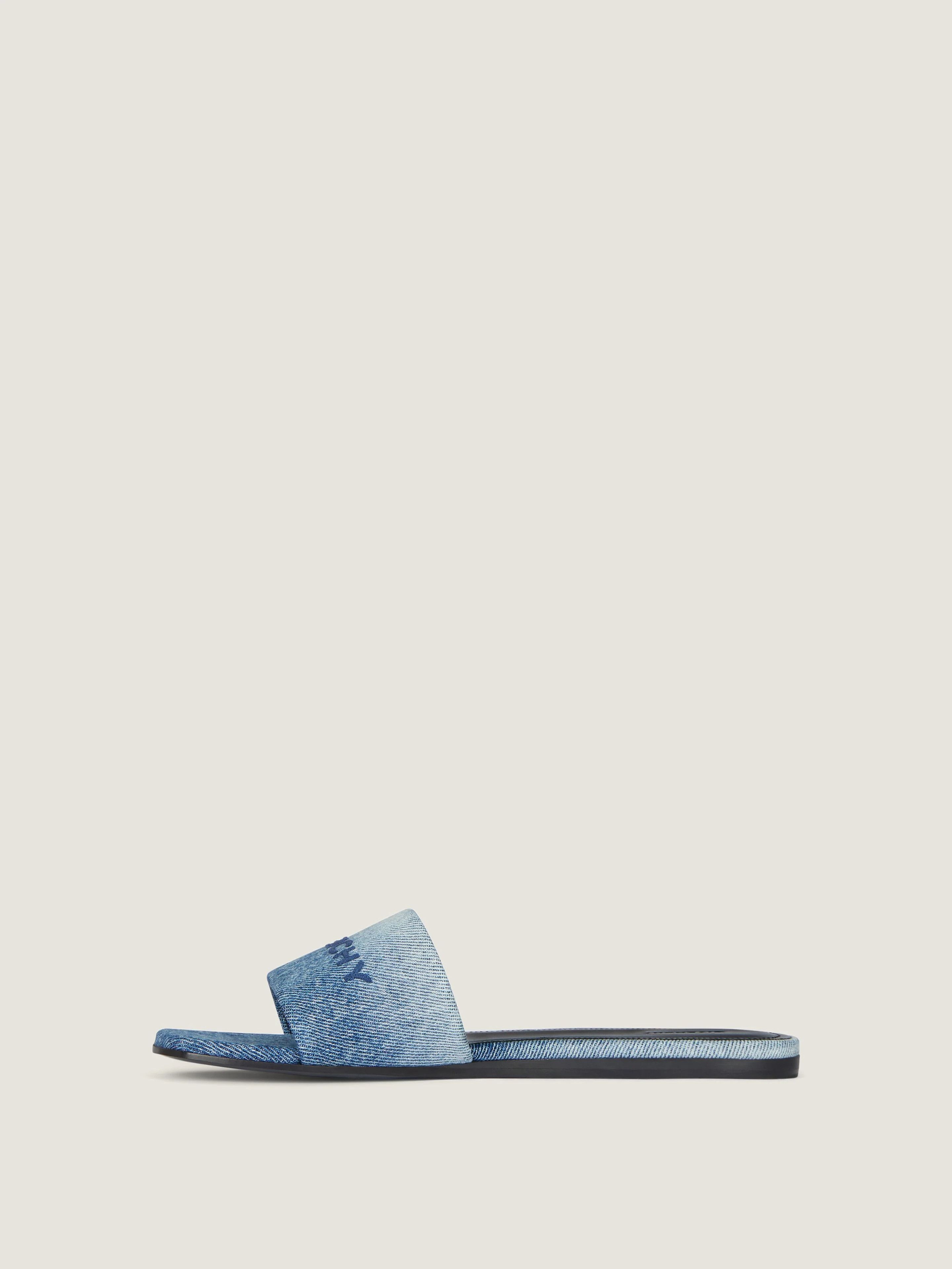 Givenchy os11x1225 4G Flats Mules in Gradient Denim in Blue Size US 11 / IT 41 - 2 Thumbnail