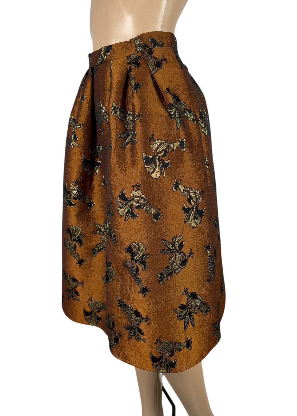 Pinko Pinko Triciclo Gonna Jacquard Lurex Skirt size IT38 Size 26" / US 2 / IT 38 - 5 Thumbnail