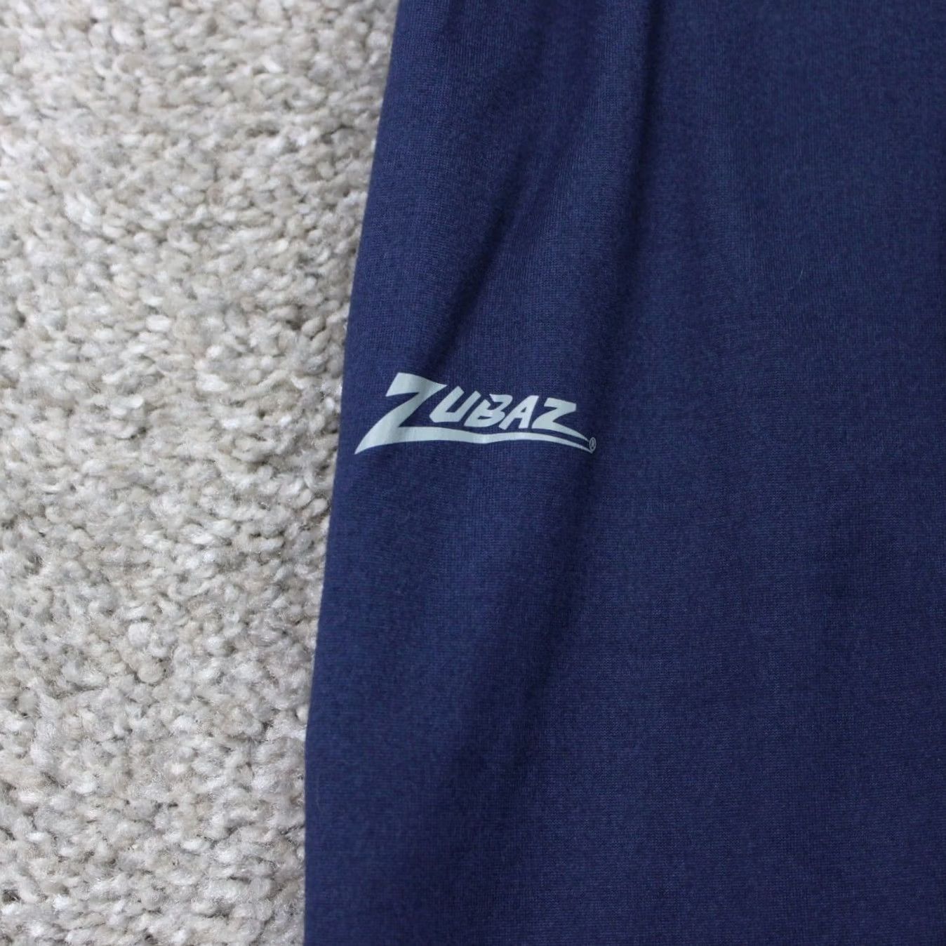 Vintage Zubaz Detroit Tigers Shorts Mens Large Blue/Orange Polyester stretch 11" inseam Size US 33 - 5 Thumbnail