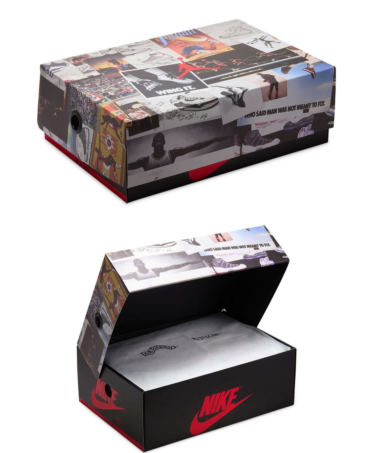 Jordan Brand × Nike × Union LA Union LA Chicago Shadow Jordan 1 Retro High OG Size US 9.5 / EU 42-43 - 7 Thumbnail