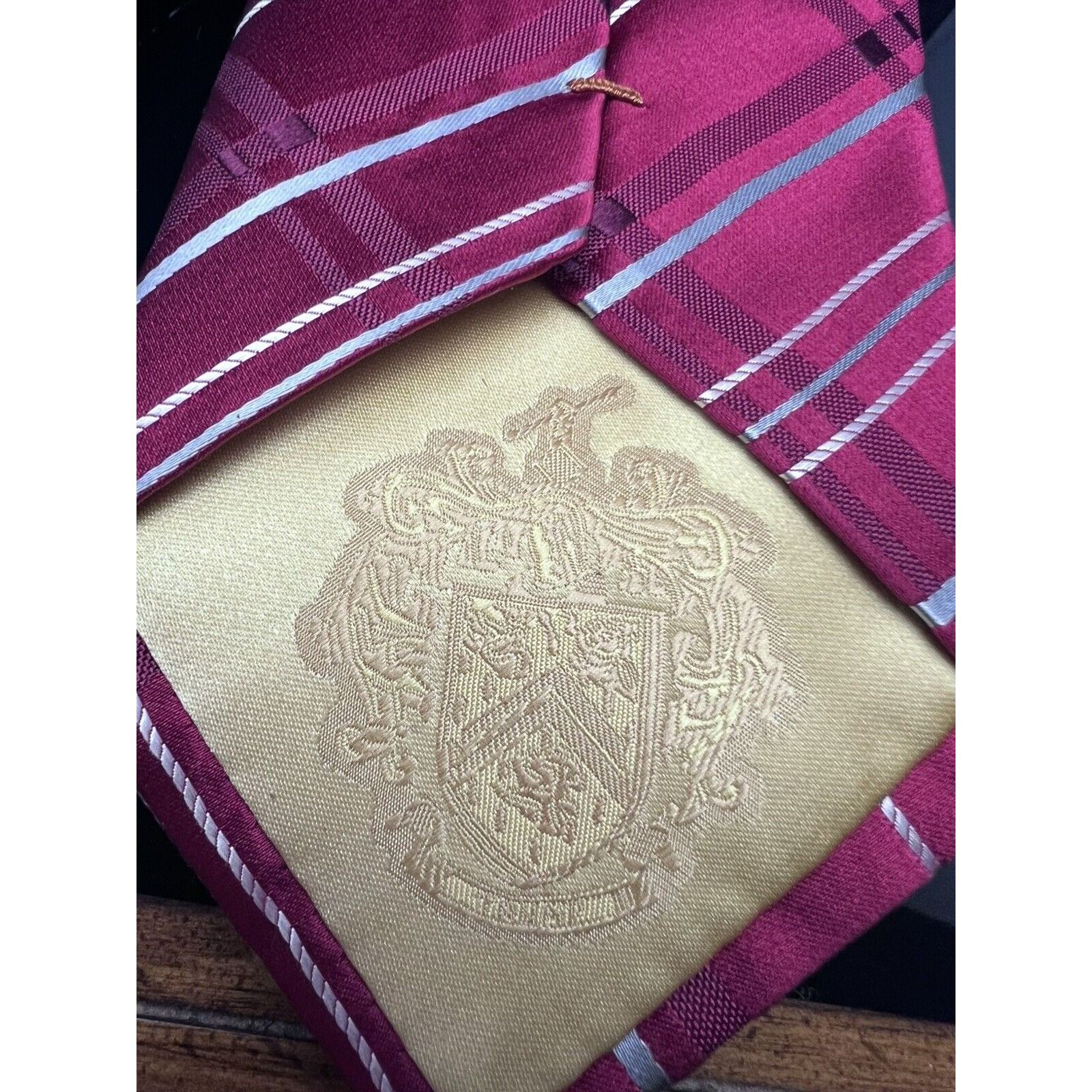 Donald Trump DONALD J. TRUMP MEN'S TIE RED/STRIPED WIDTH: 3.5/8" LENGTH 6 Size ONE SIZE - 5 Thumbnail