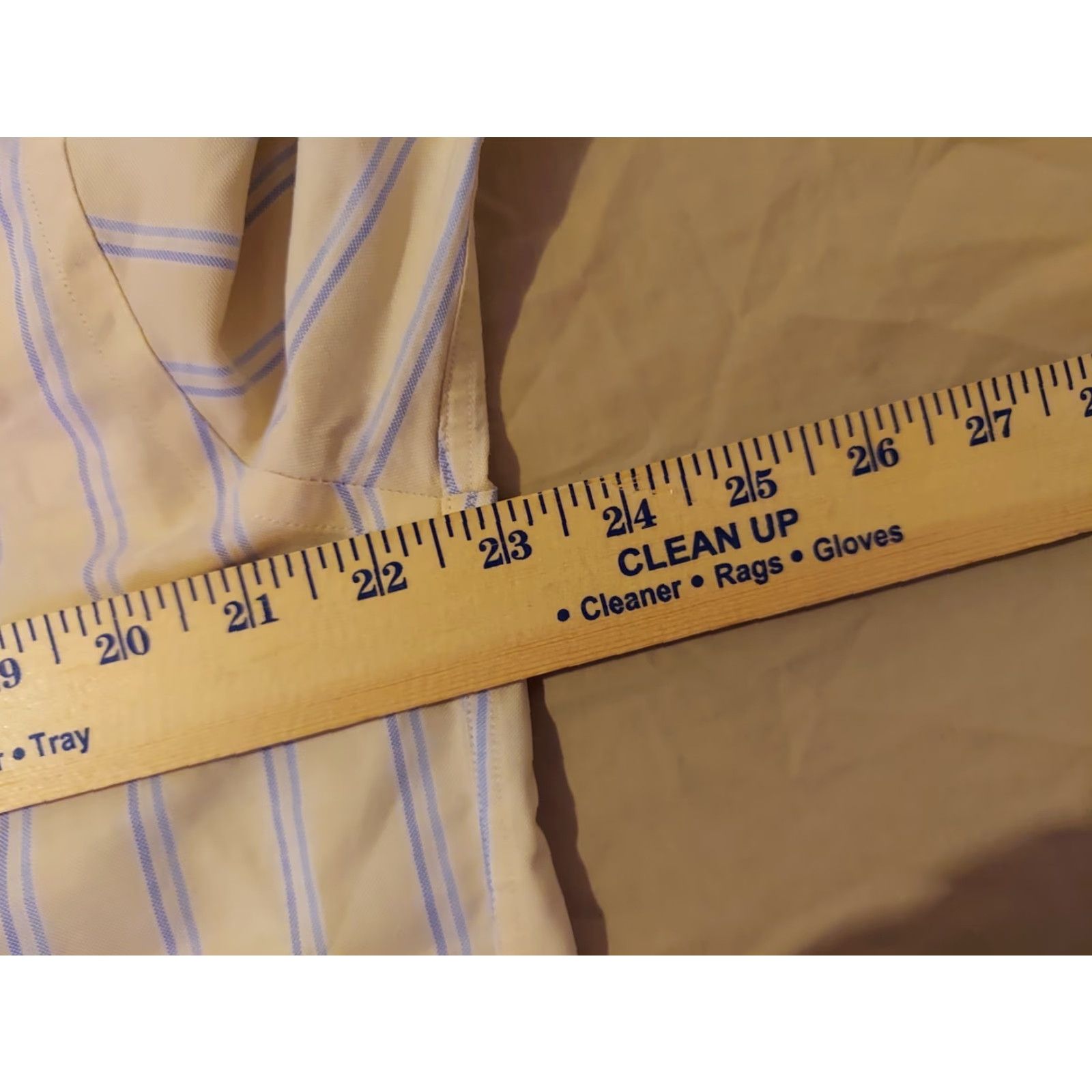 Brooks Brothers Mens Brooks Brothers Dress Shirt M Medium Yellow Button Cotton Size 40R - 4 Thumbnail