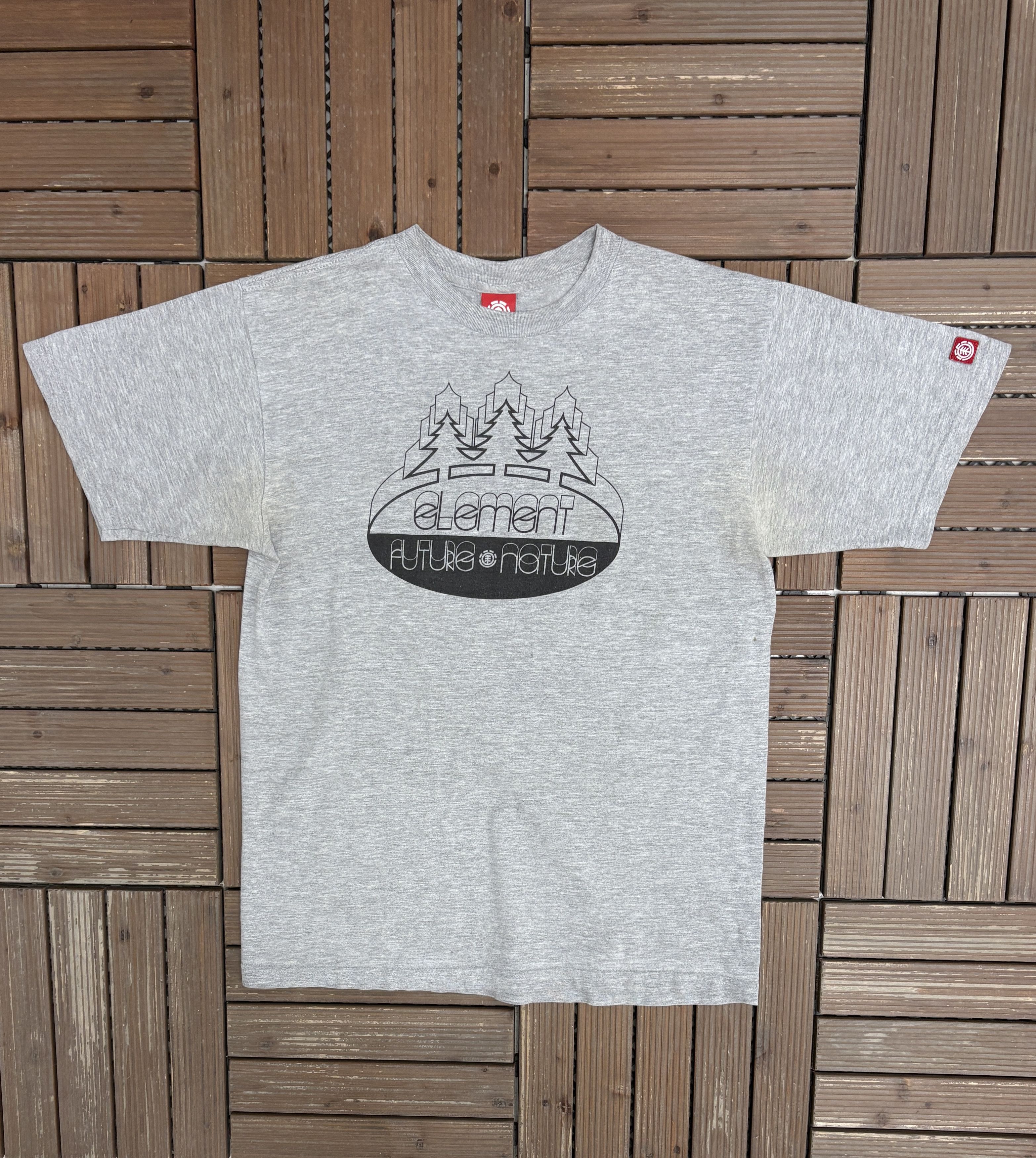 Element Element Skateboards Future & Nature Vintage Grey Tee Size US L / EU 52-54 / 3 - 1 Thumbnail