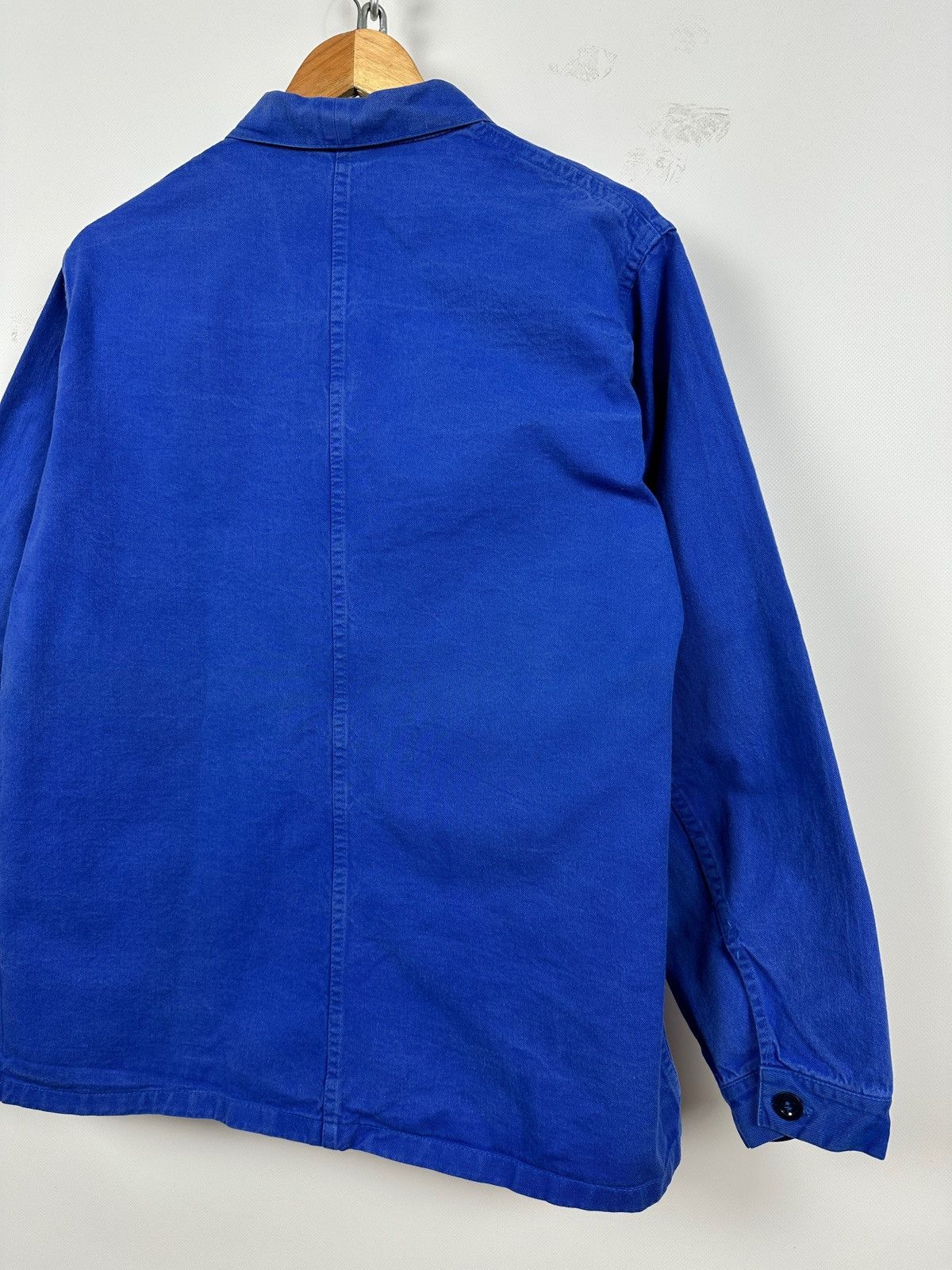 Le Laboureur 80s Vintage Lutteurs French Workwear Sanfor Chore Jacket Size US M / EU 48-50 / 2 - 16 Thumbnail