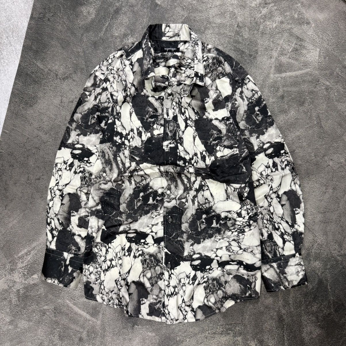 Tornado Mart TORNADO MART silk pattern print longsleeve button shirt Size US L / EU 52-54 / 3 - 1 Thumbnail