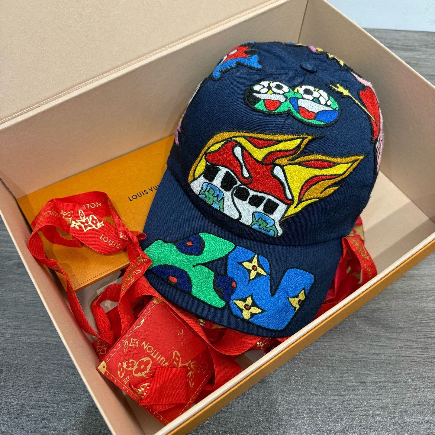 Louis Vuitton × Virgil Abloh LV paper clip hat | Grailed