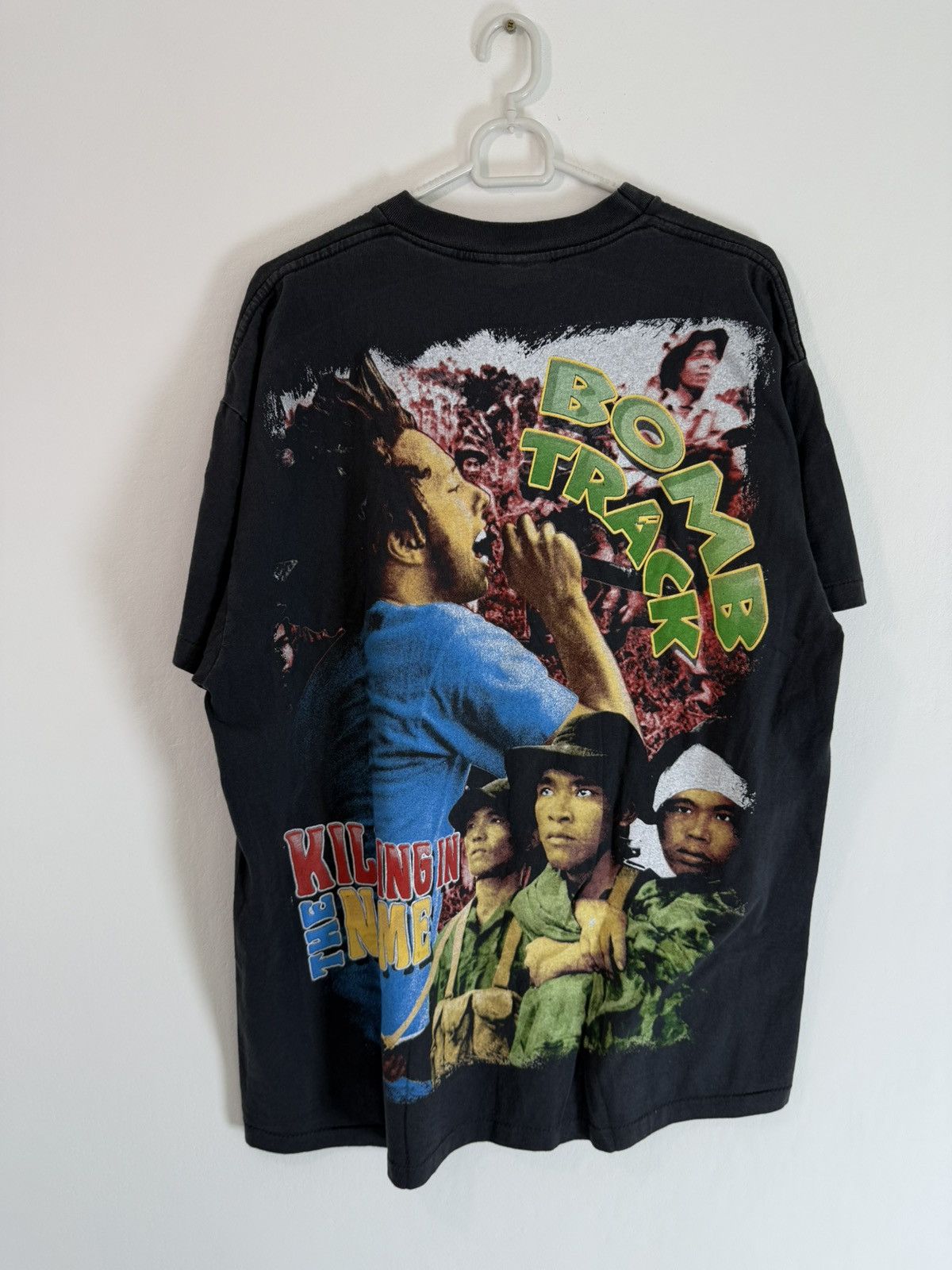 Vintage Rage against the machine vintage t shirt merch xl single Size US XL / EU 56 / 4 - 3 Thumbnail