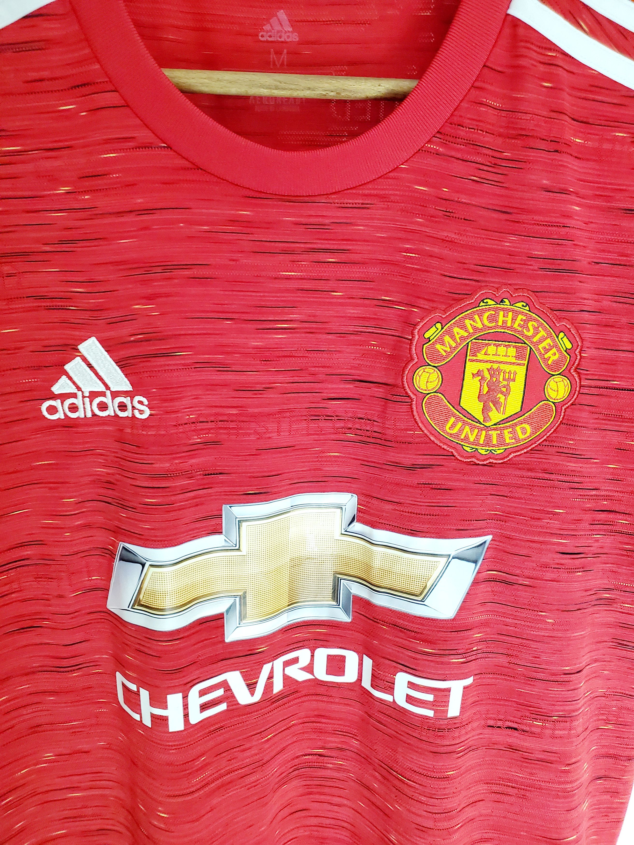 Adidas MANCHESTER UNITED 2020 2021 HOME SHIRT ADIDAS perfect condi Size US M / EU 48-50 / 2 - 2 Thumbnail