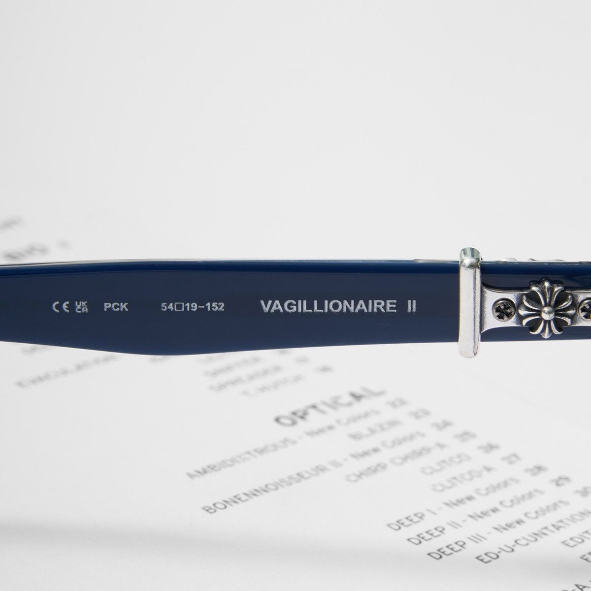 Chrome Hearts CHROME HEARTS VAGILLIONAIRE II P.COCK GLASSES Size ONE SIZE - 5 Thumbnail