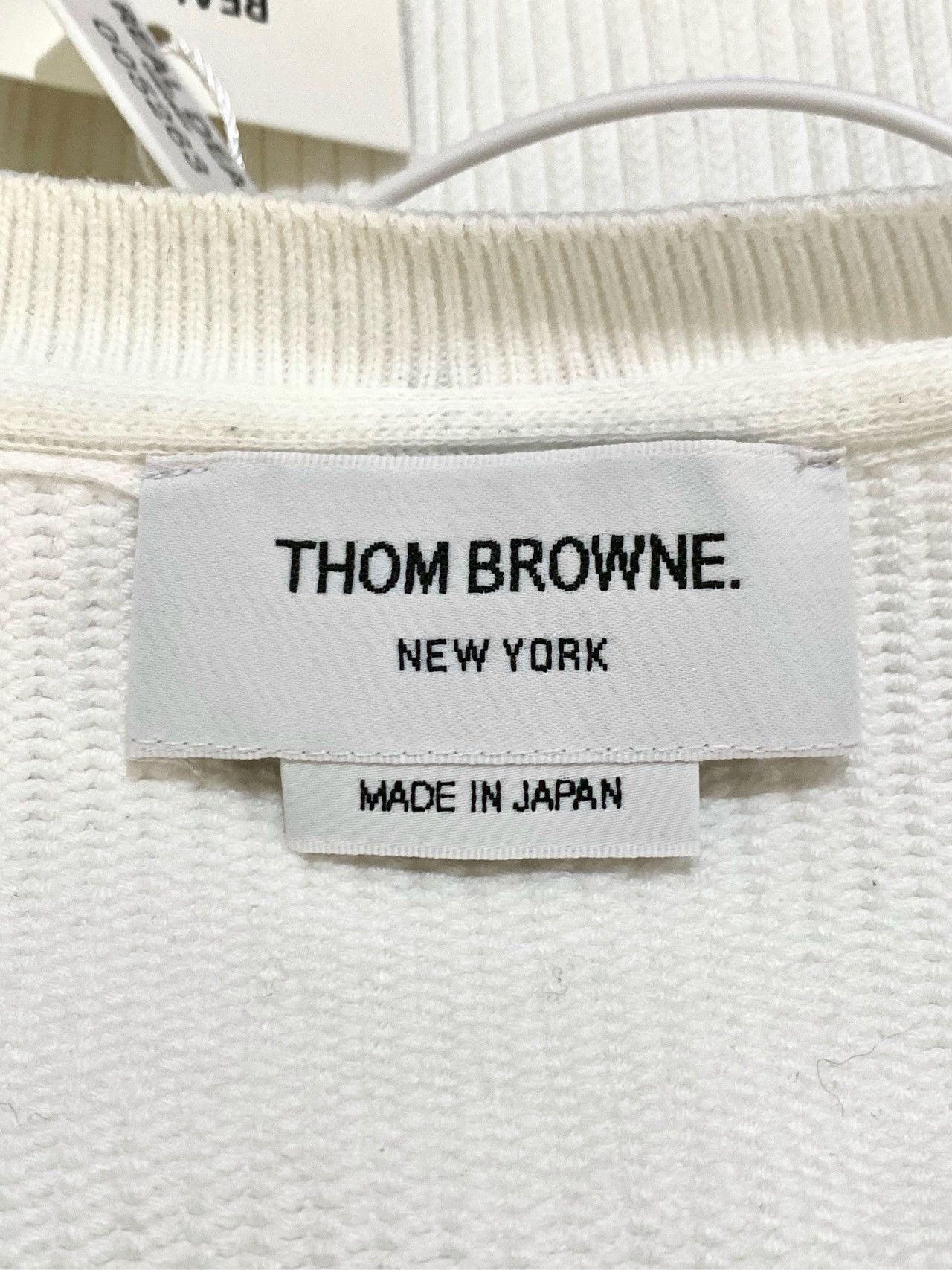 Thom Browne Thom Browne Tricolor Striped Trim Short Sleeve T-Shirt K26WX Size M / US 6-8 / IT 42-44 - 5 Thumbnail