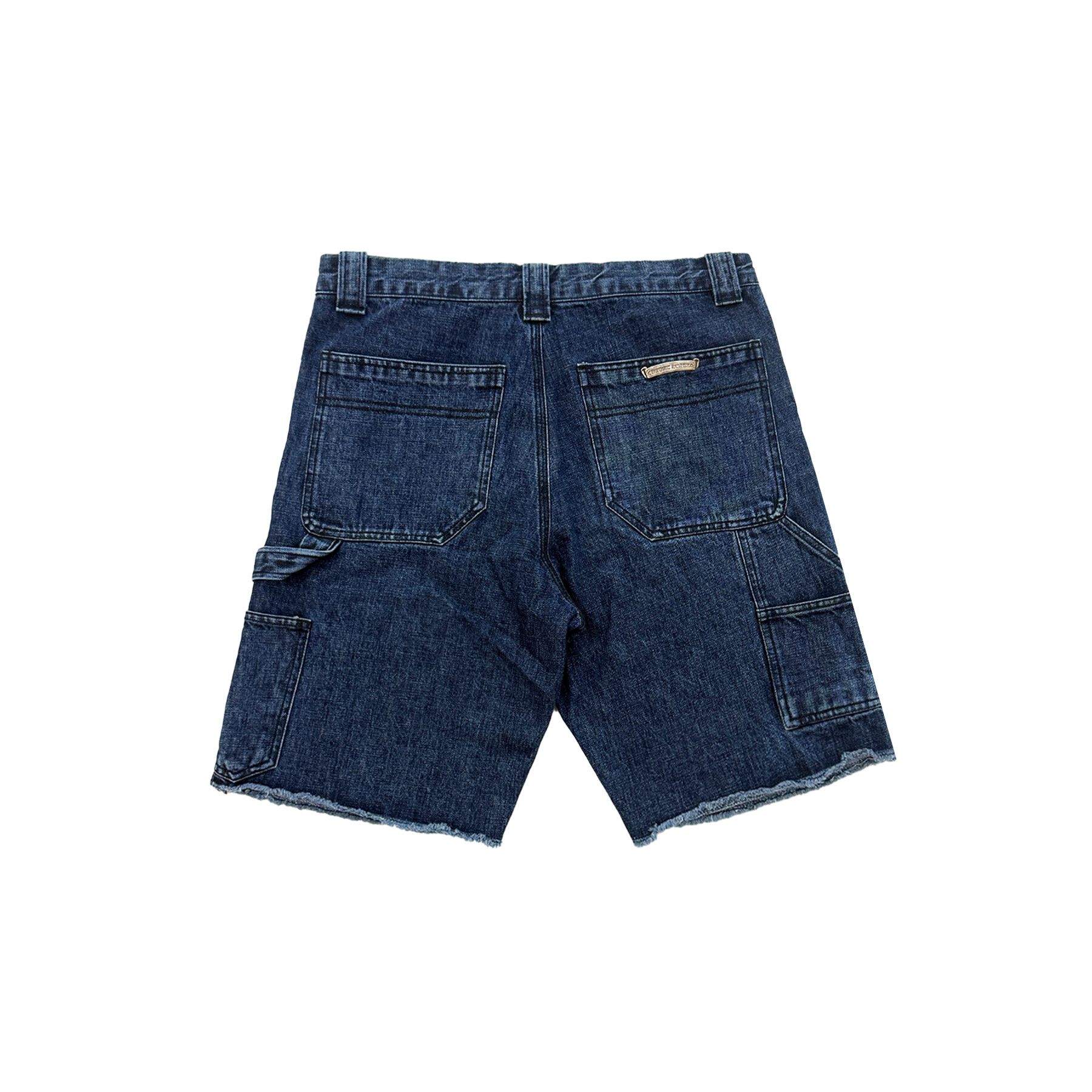 Chrome Hearts Chrome Hearts Rivet Double Knee Denim Carpenter Shorts Size 24" / US 00 / IT 34 - 2 Thumbnail