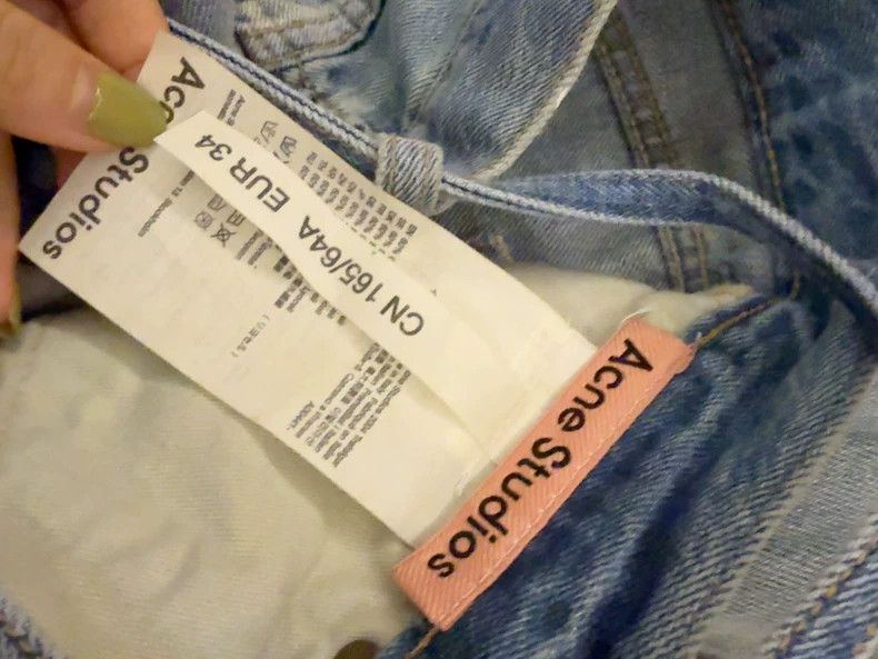 Acne Studios acne studiosjeans 2503-Nextarrow Size US 34 / EU 50 - 4 Thumbnail