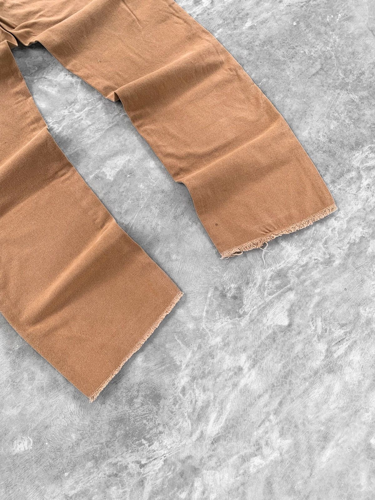 Dickies Vintage Dickies Carpenter Pants Brown Unfinsihed Size US 31 - 6 Thumbnail