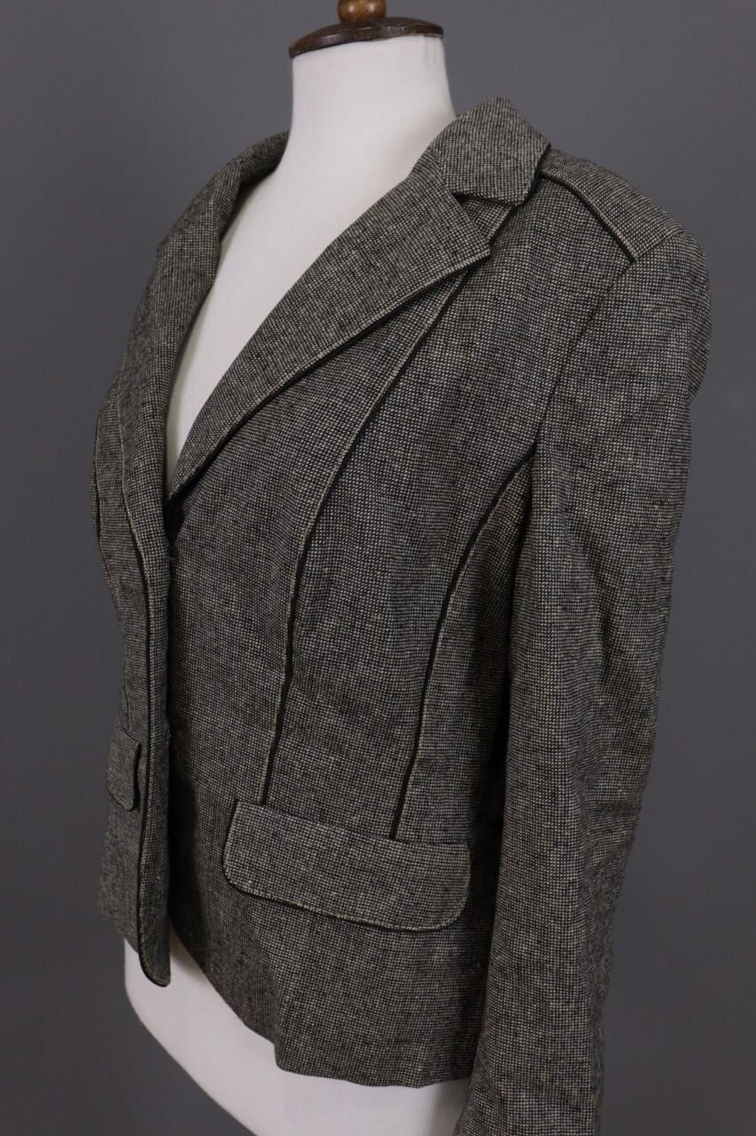 Polo Ralph Lauren Laurel Gray Luxury Single Breasted Wool Jacket Size 42 Size M / US 6-8 / IT 42-44 - 6 Thumbnail