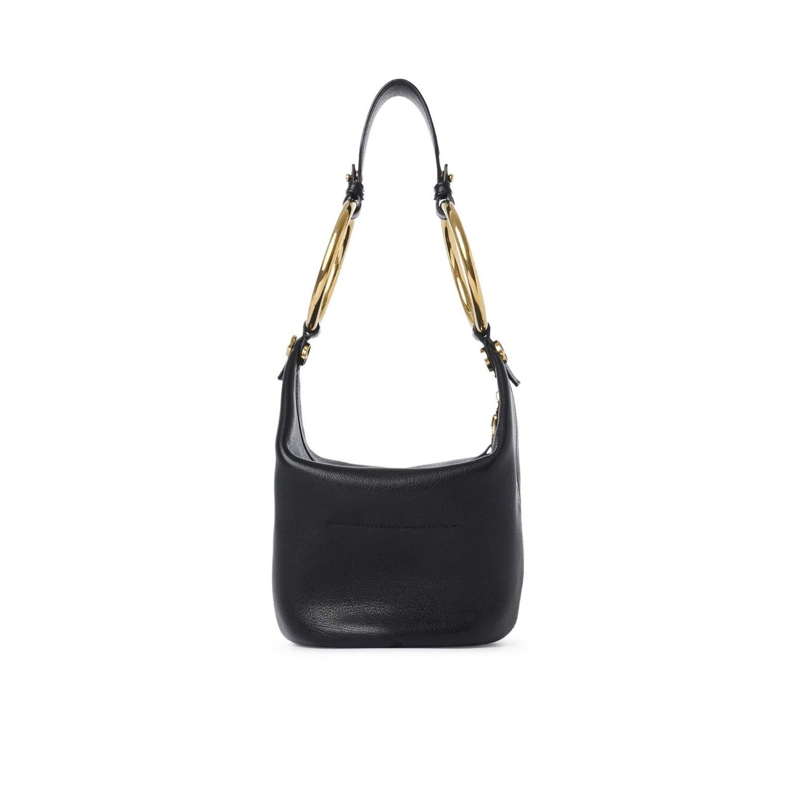 Chloe Chloe Small Bracelet Black Grained Leather Shoulder Bag New Size ONE SIZE - 3 Thumbnail