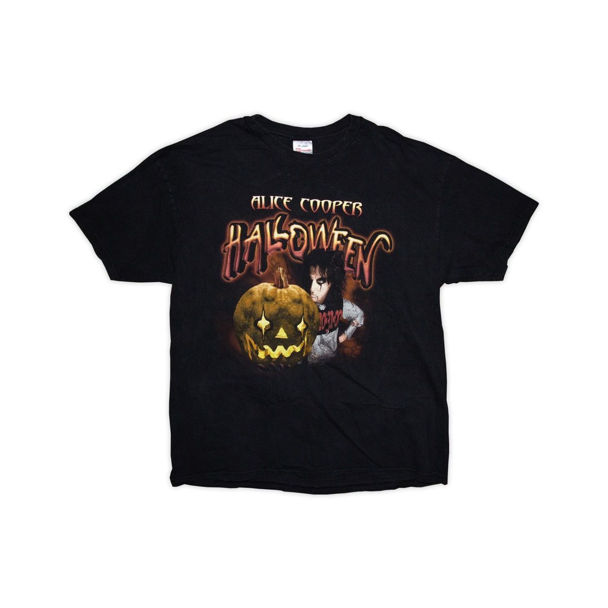 Vintage 2000 Alice Cooper Halloween Tee Size US XL / EU 56 / 4 - 1 Thumbnail