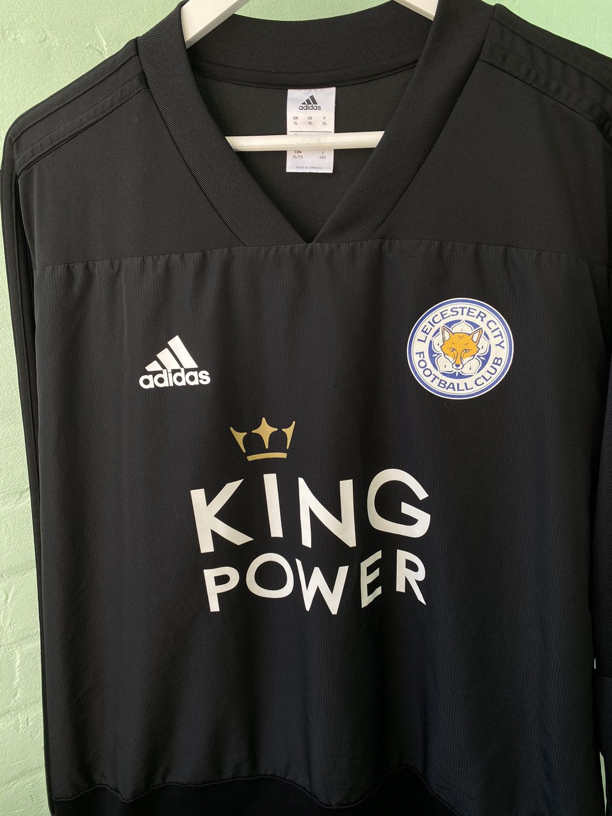 Adidas Long Sleeve Adidas Jersey Leicester City Very Rare Size US XL / EU 56 / 4 - 6 Thumbnail