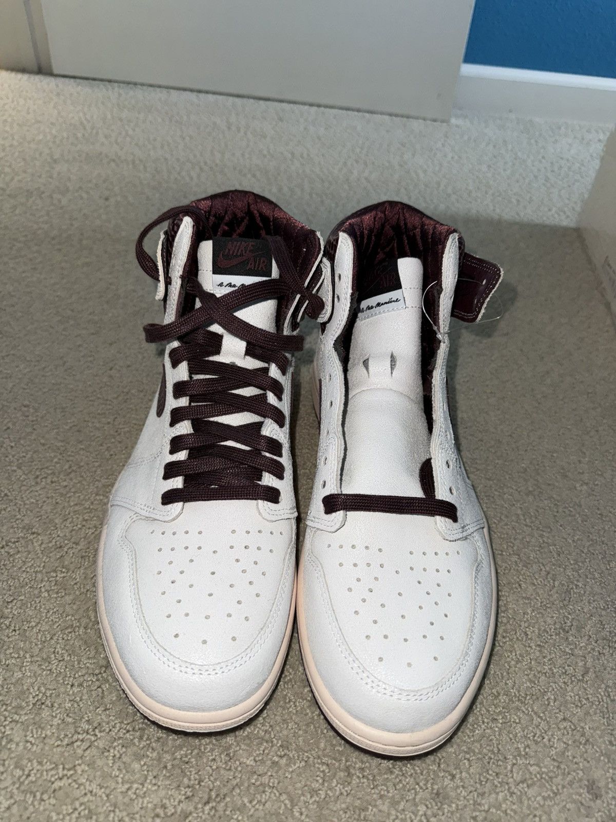 A Ma Maniere × Jordan Brand Jordan 1 Retro High OG Size US 12 / EU 45 - 6 Thumbnail