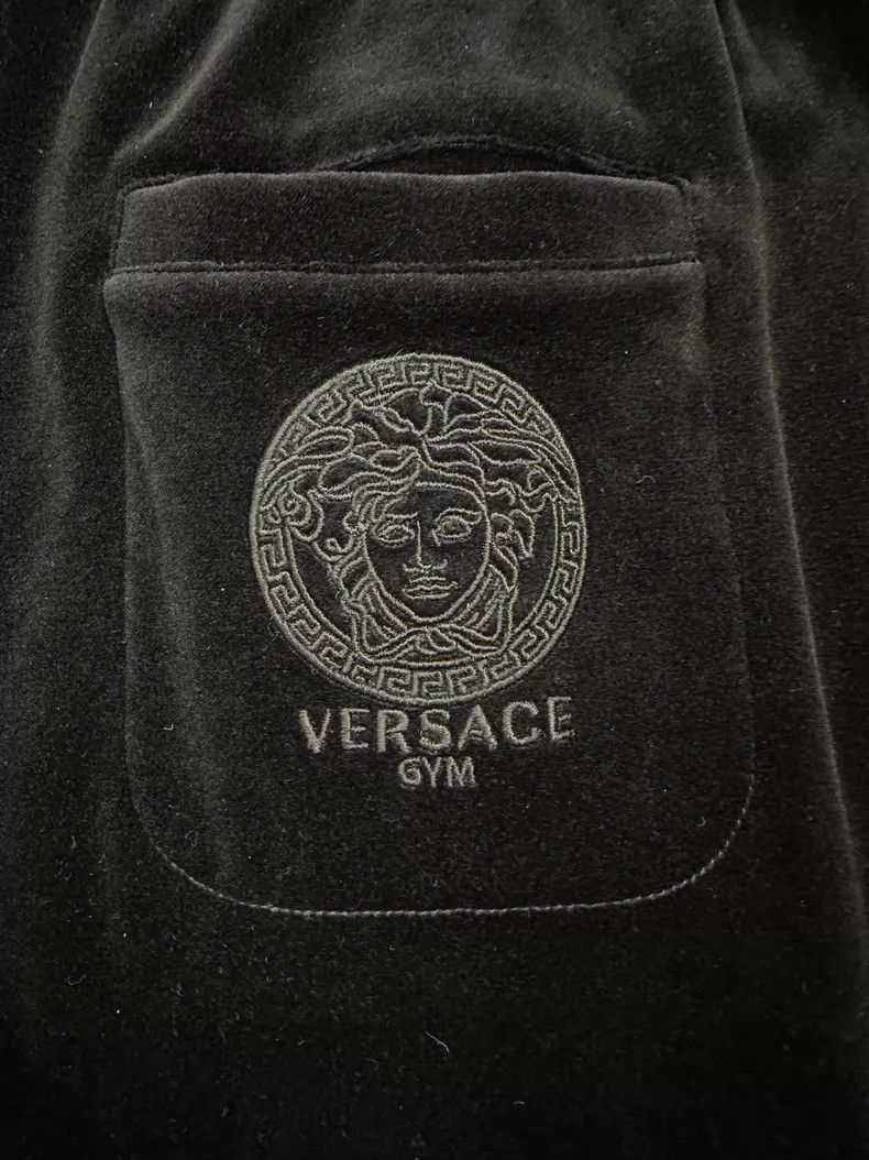 Other Versace Black velvet slacks Size 40" / US 18 - 6 Thumbnail