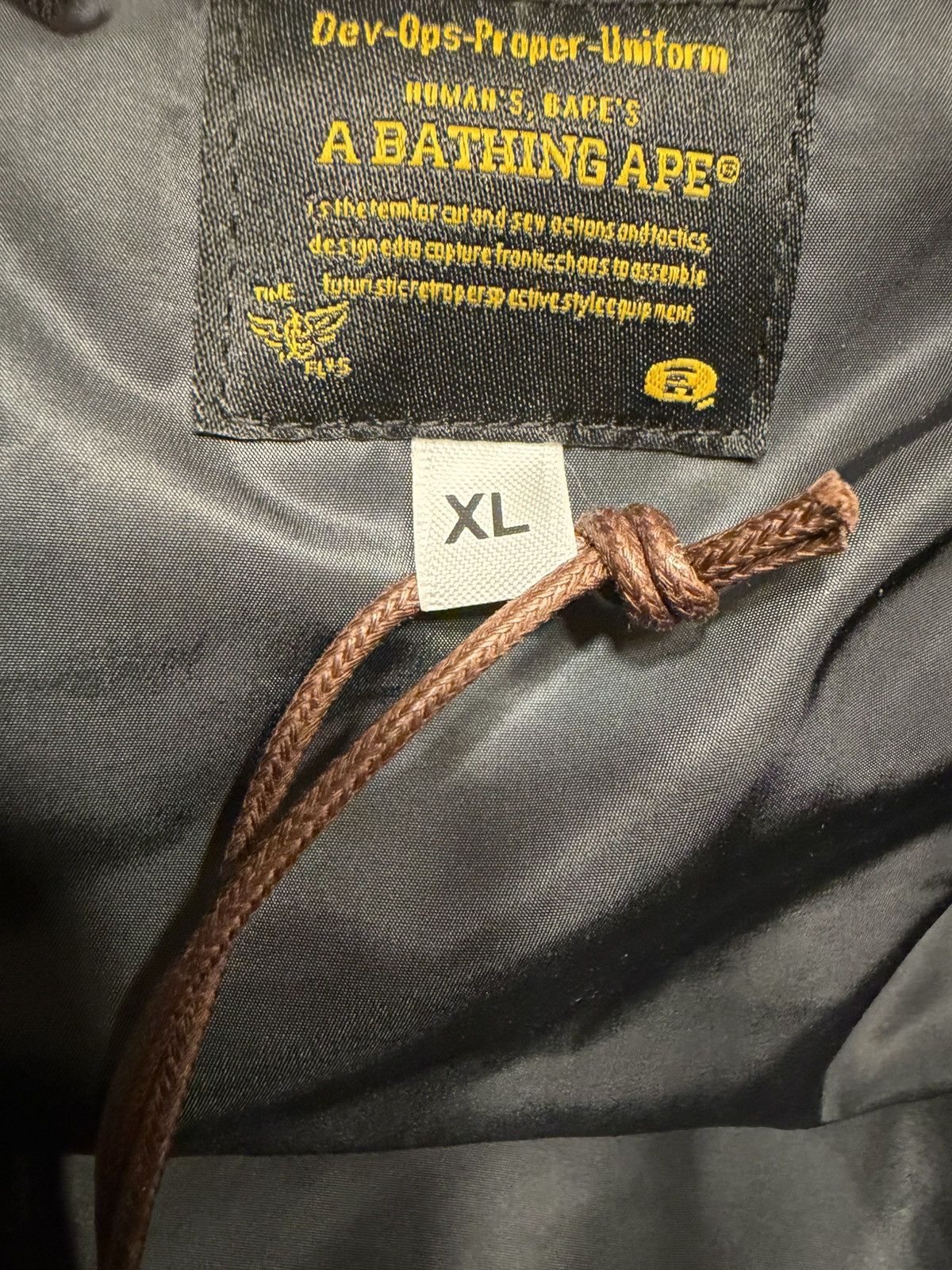 Bape Bape shark jacket ma-1 black Size US XL / EU 56 / 4 - 11 Thumbnail