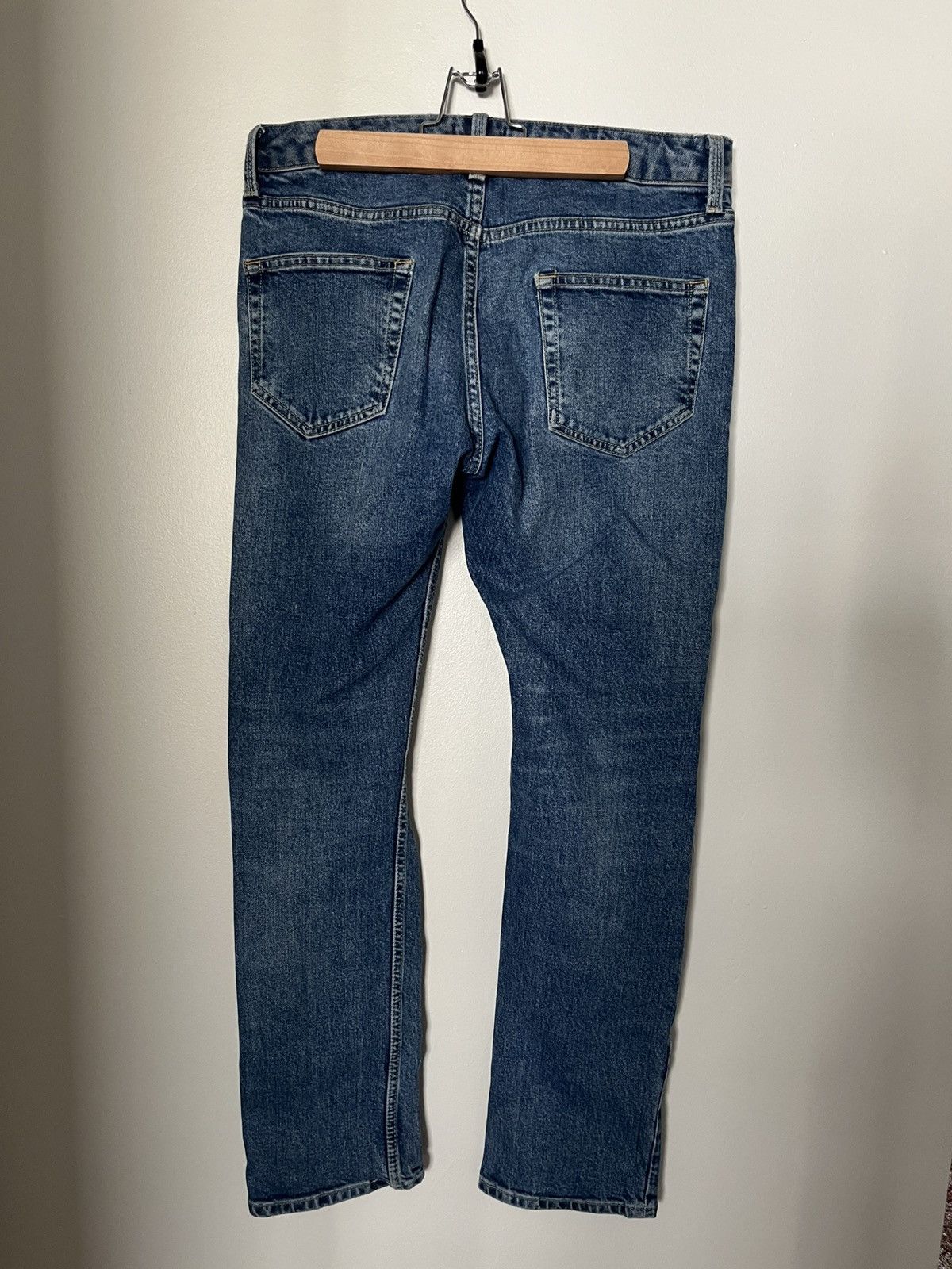 Topman Slim-Fit Topman Blue Jeans Size US 30 / EU 46 - 2 Thumbnail